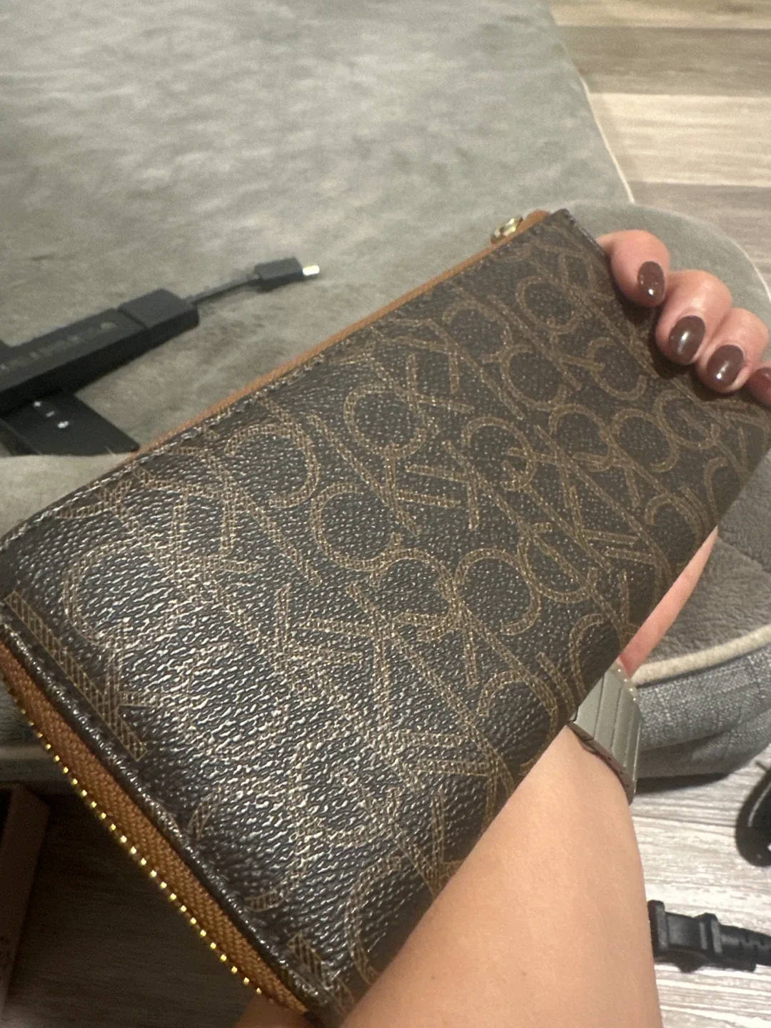 Calvin Klein Brown Wallet image indicator(2)