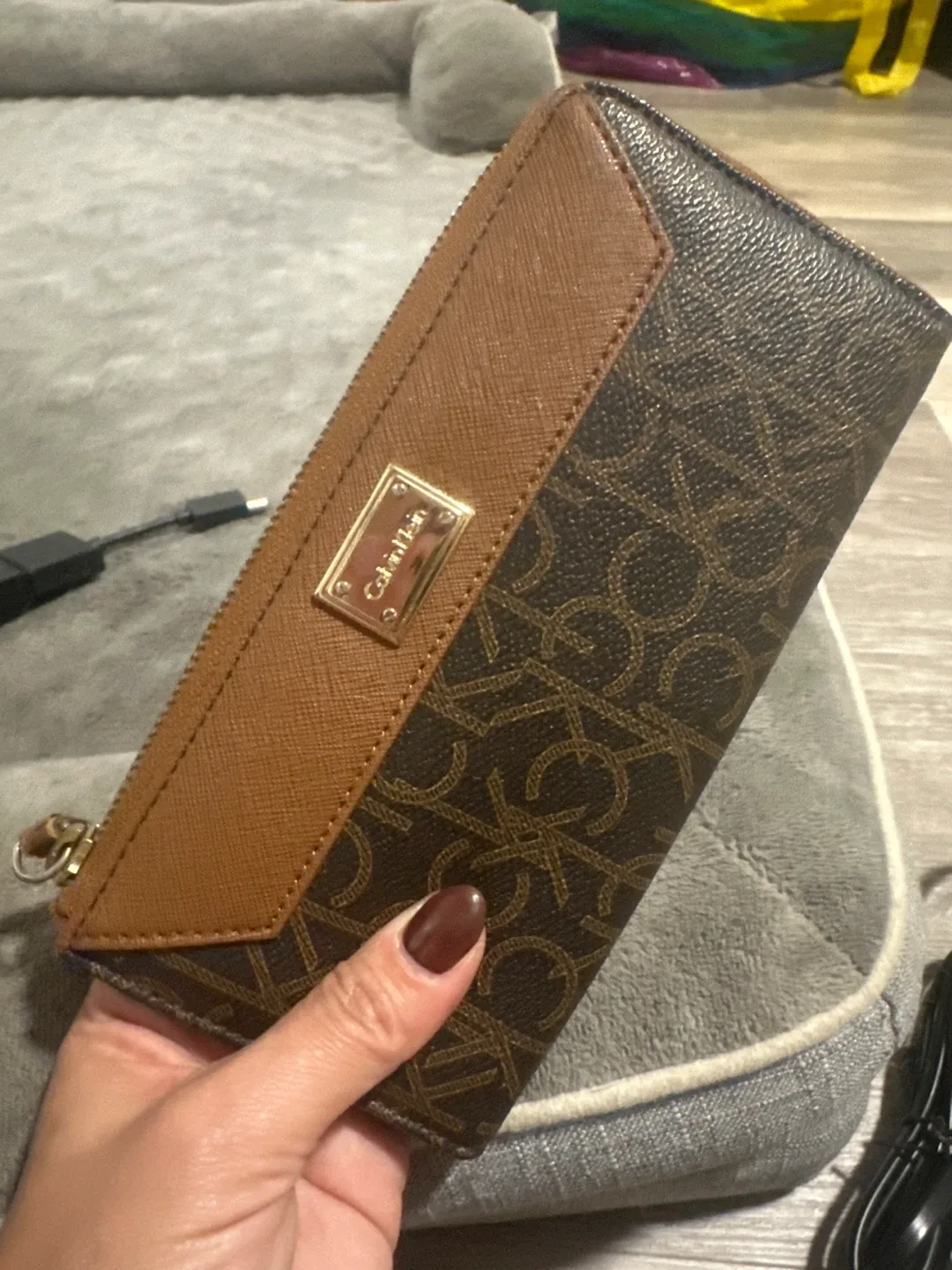 Calvin Klein Brown Wallet thumbnail