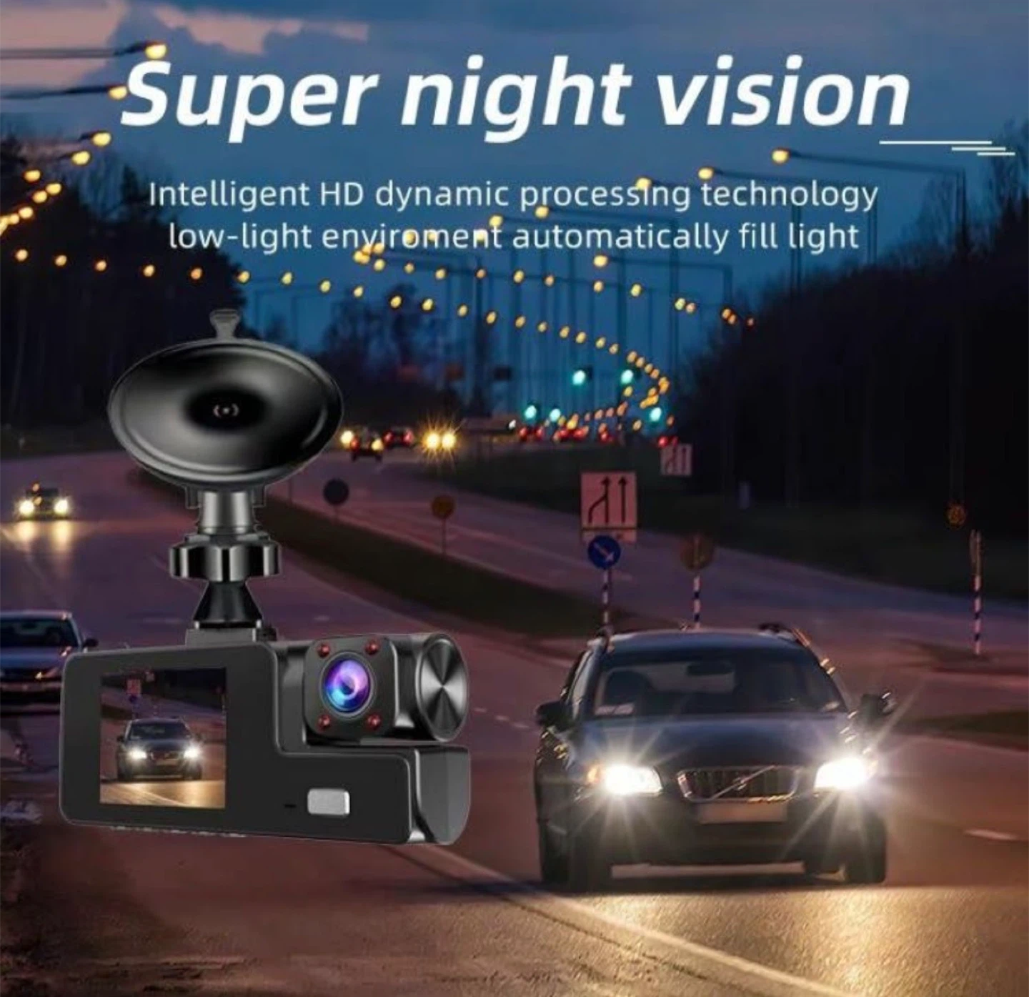 Car Dash Camera Recorder - Dual Lens + 32GB Card - photo 5