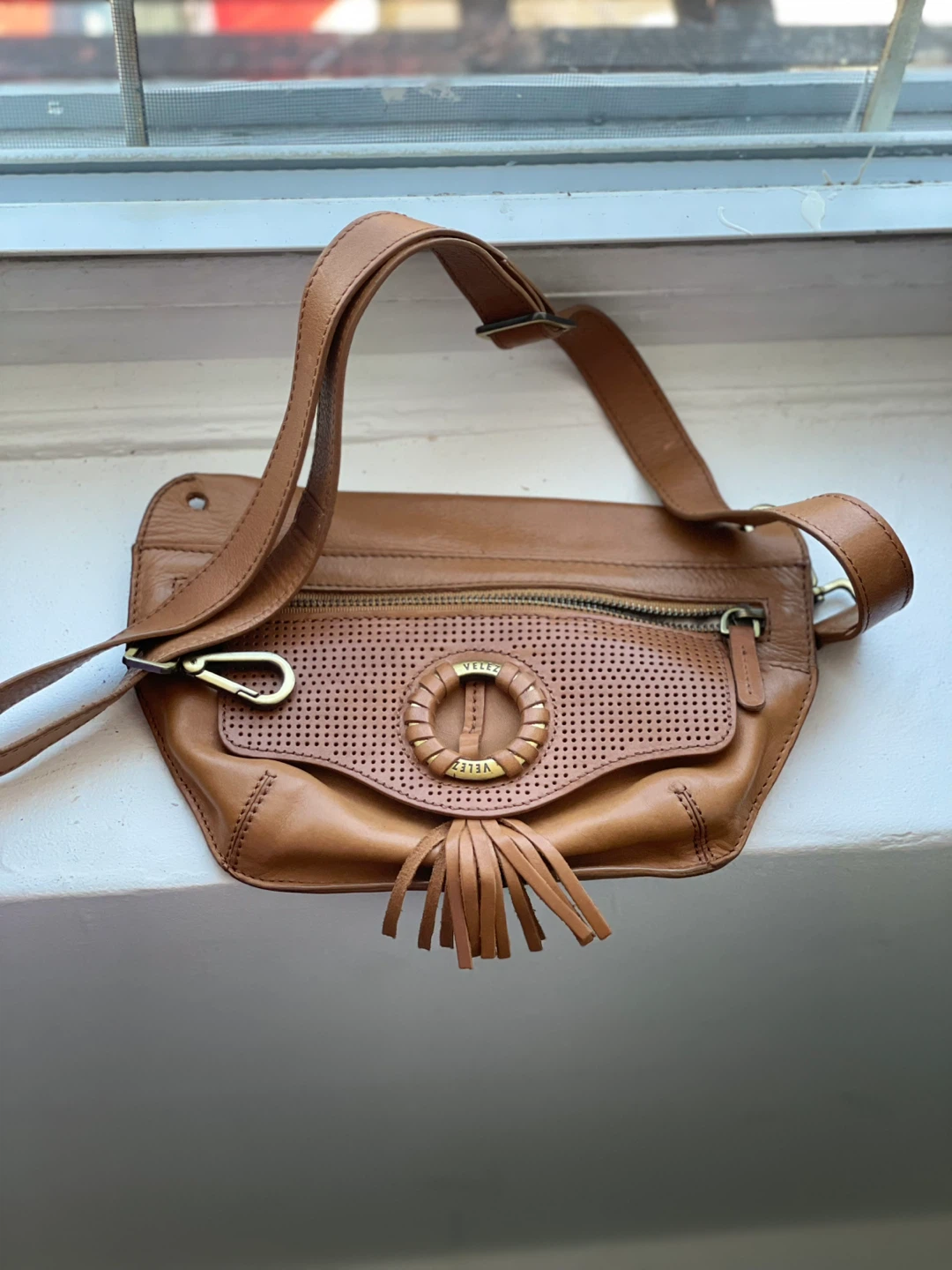 Velez Leather Crossbody Bag - photo 2