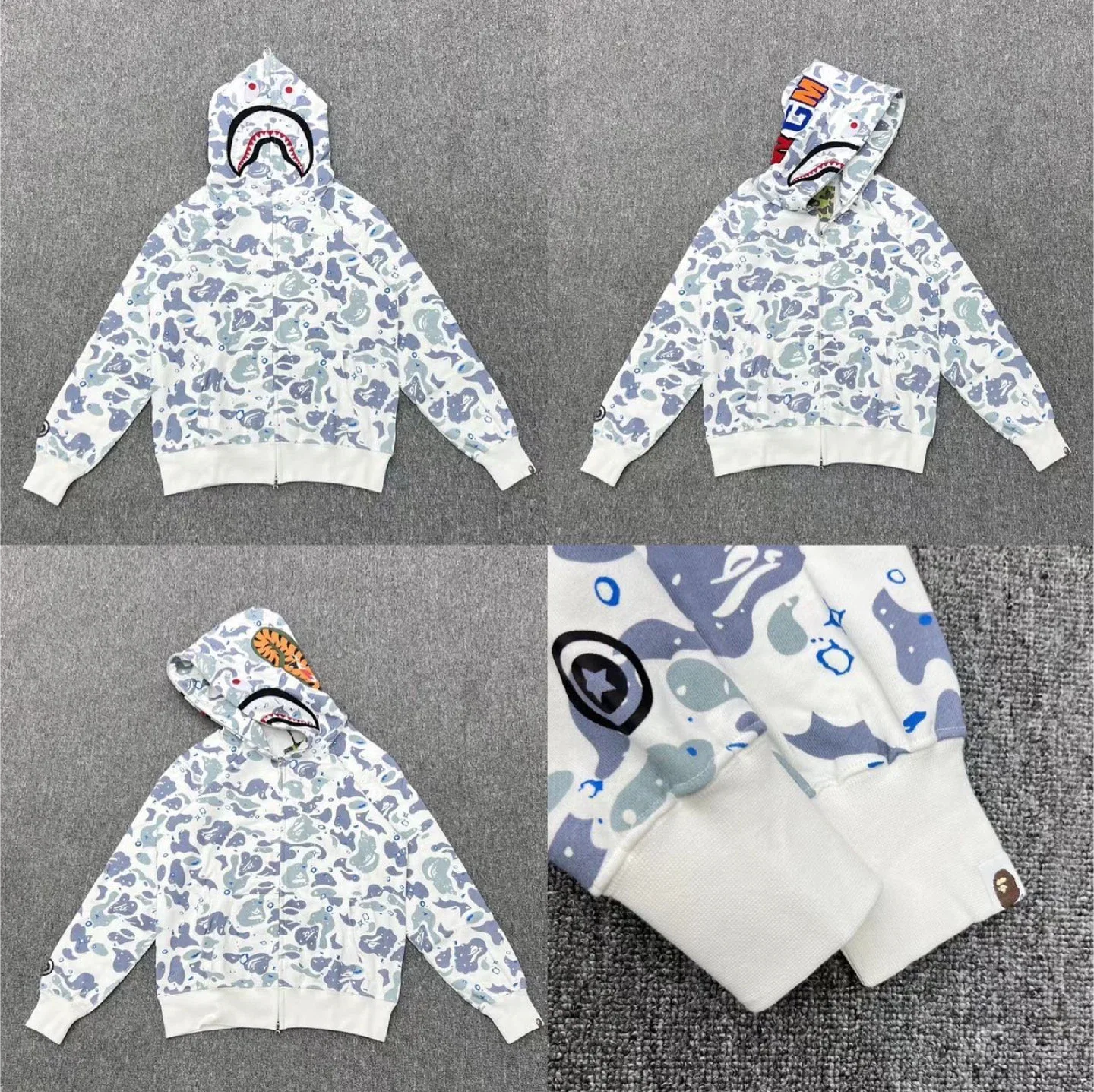 BAPE Shark Camo Hoodie image indicator(3)