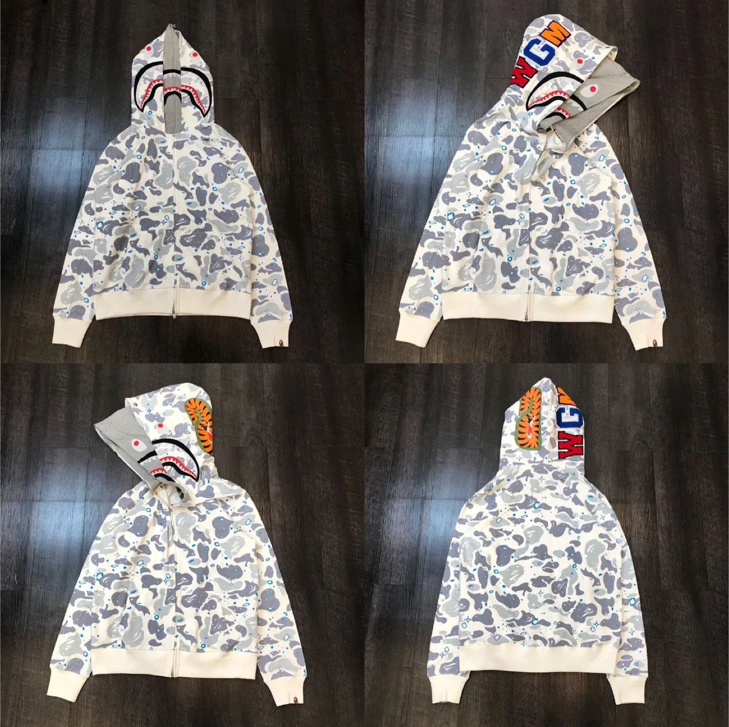 BAPE Shark Camo Hoodie image indicator(8)