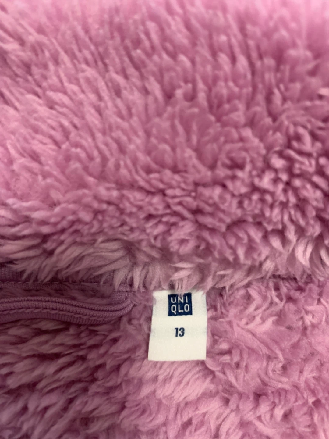 Girl Uniqlo Fleece Jacket - Size 13 - Purple - photo 3