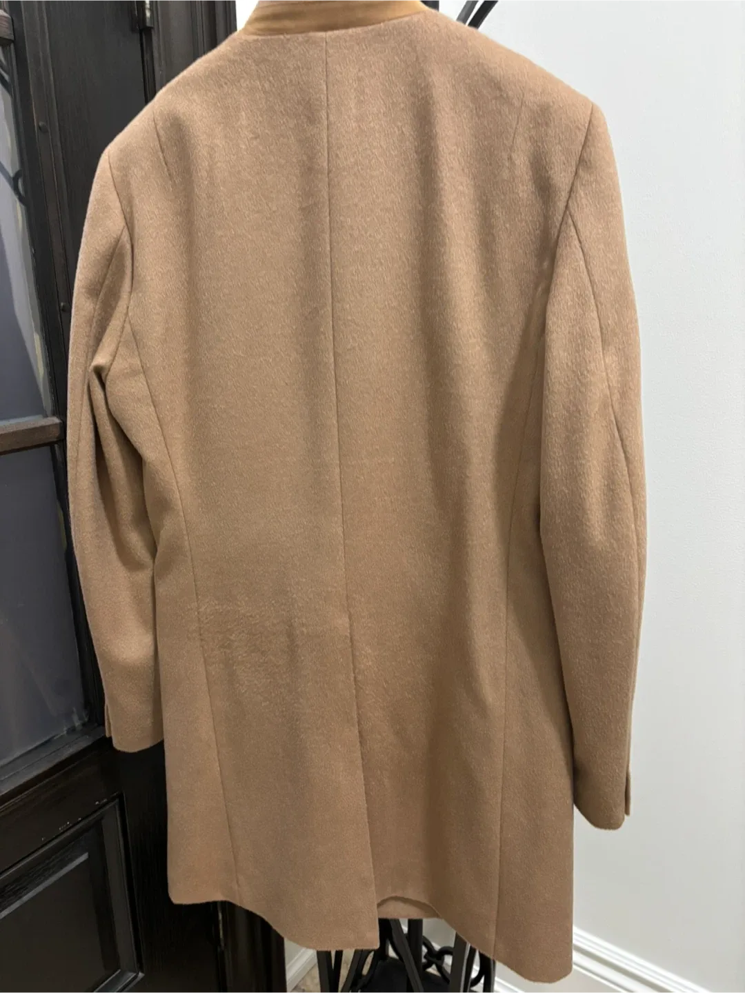 MENS DESIGNER ALL SAINTS WOOL COAT SIZE 36 image indicator(4)