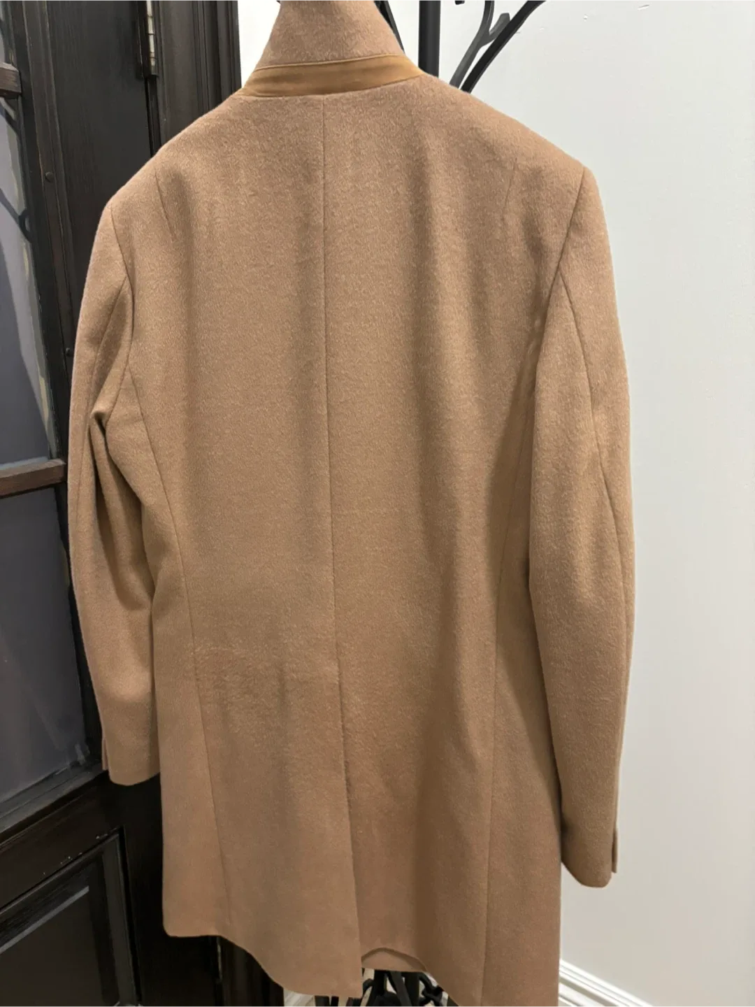 MENS DESIGNER ALL SAINTS WOOL COAT SIZE 36 image indicator(3)