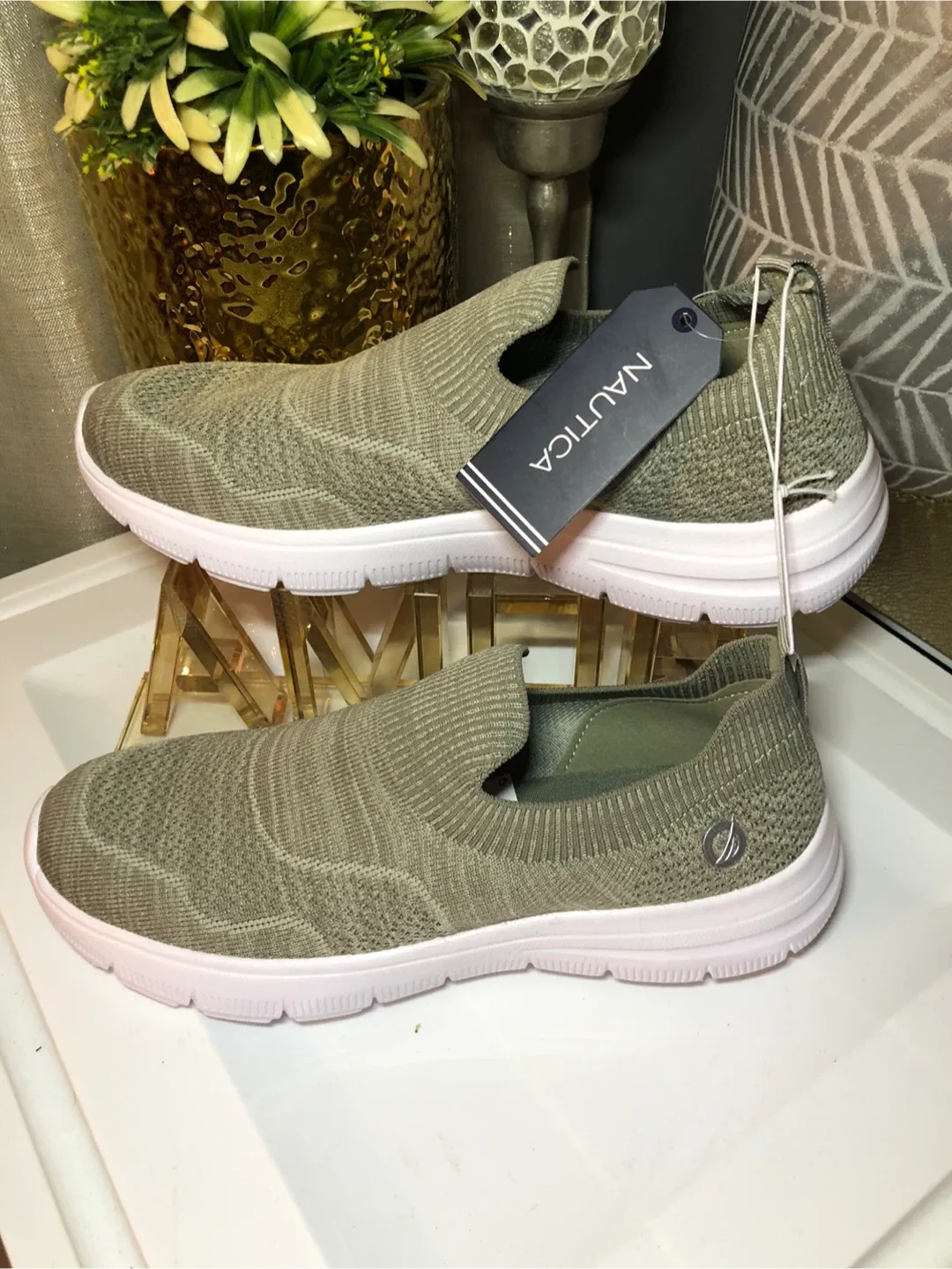 Nautica Olton Knit Slip-On Shoes - Size 9 thumbnail