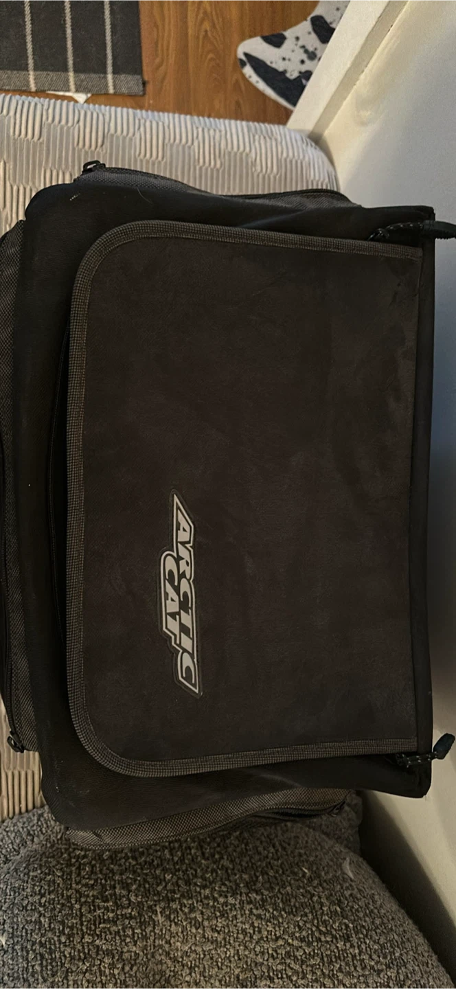 Arctic Cat Black Snowmobile Rack Bag - photo 2