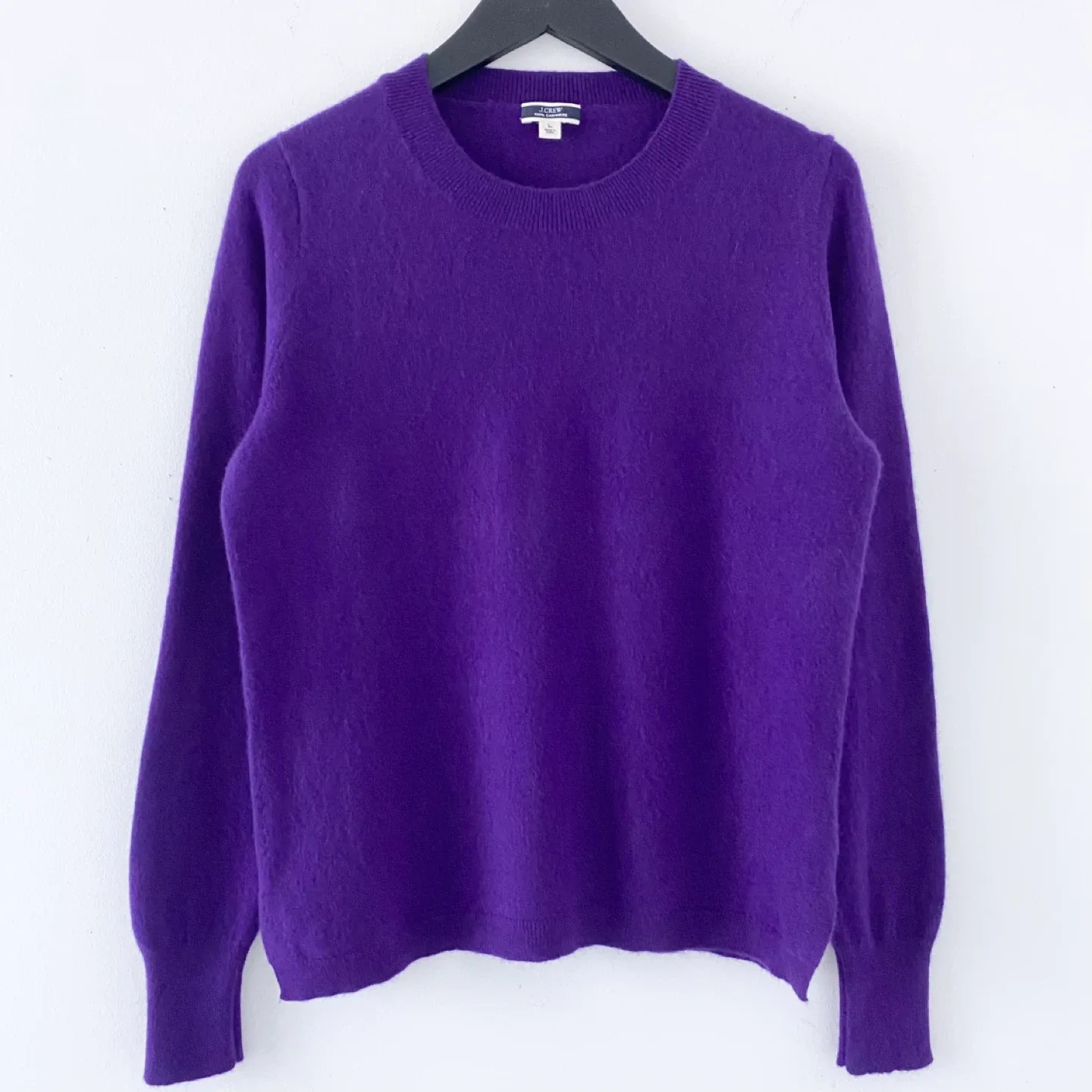 J.Crew 100% Cashmere Crew Neck Sweater thumbnail