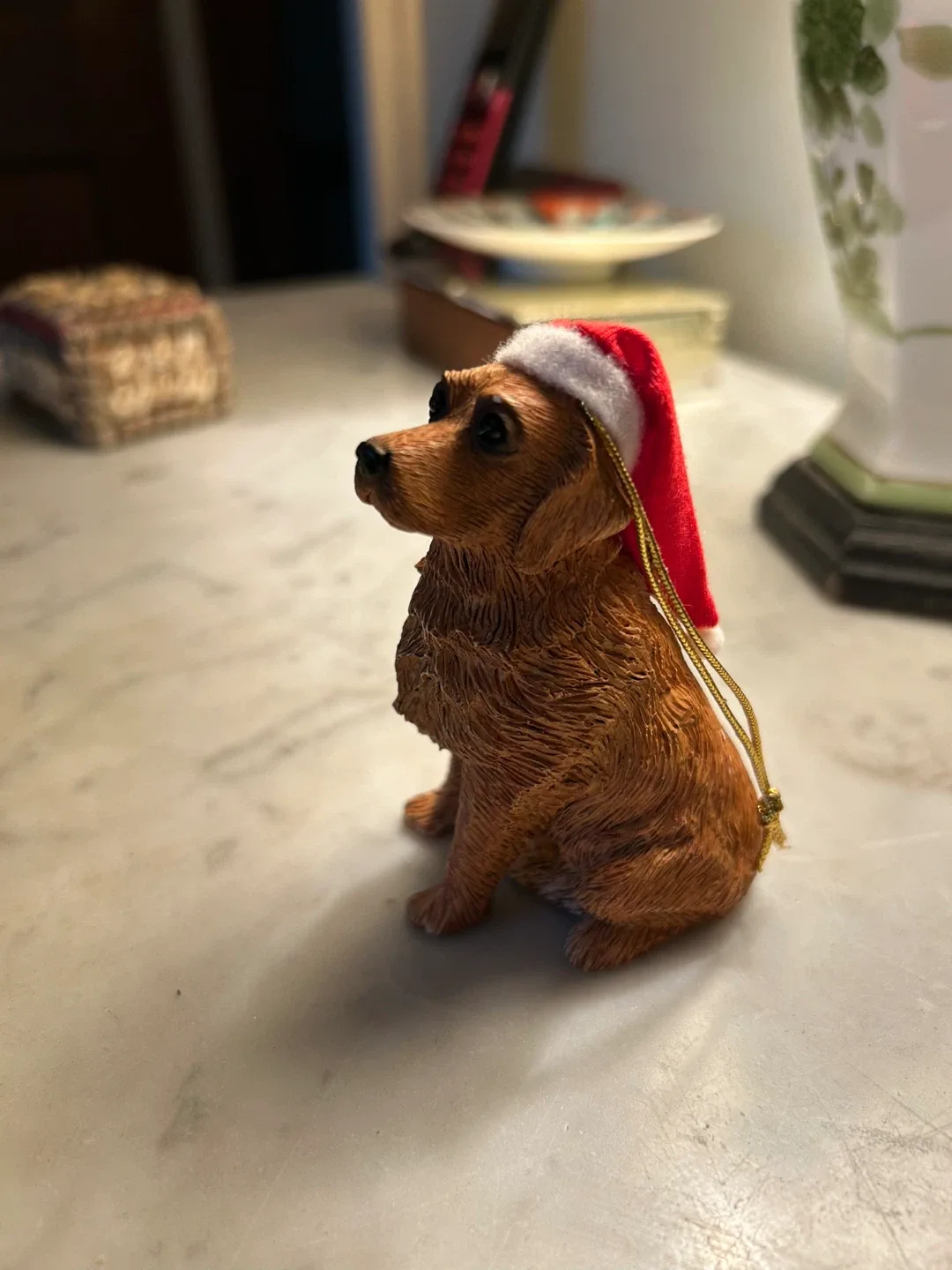 Sandicast Golden Retriever Christmas ornament xmas dog bulb image indicator(3)