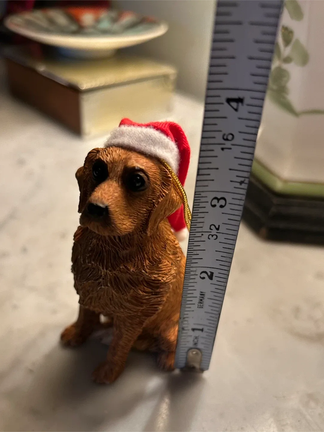 Sandicast Golden Retriever Christmas ornament xmas dog bulb image indicator(5)