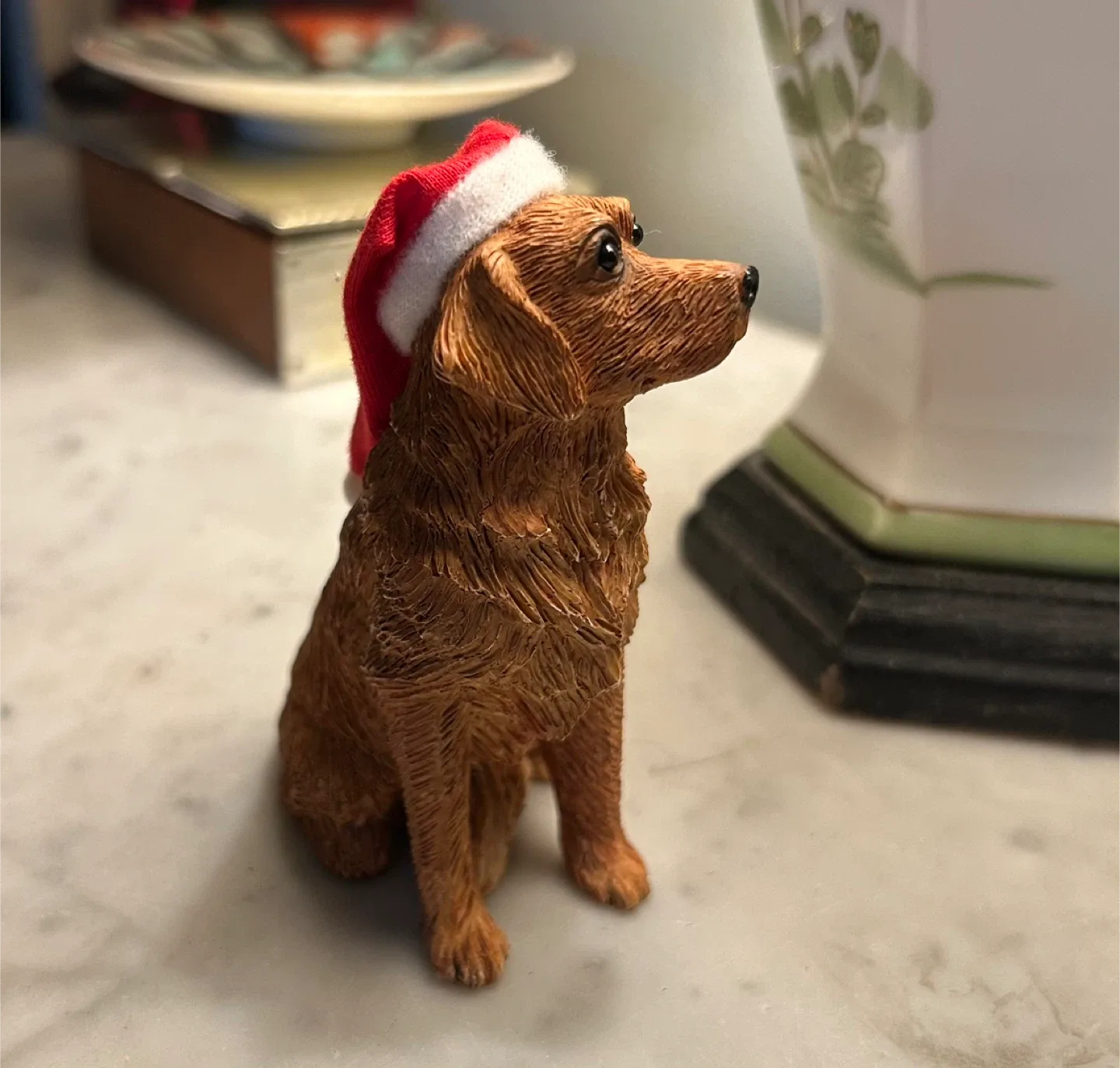 Sandicast Golden Retriever Christmas ornament xmas dog bulb image indicator(4)