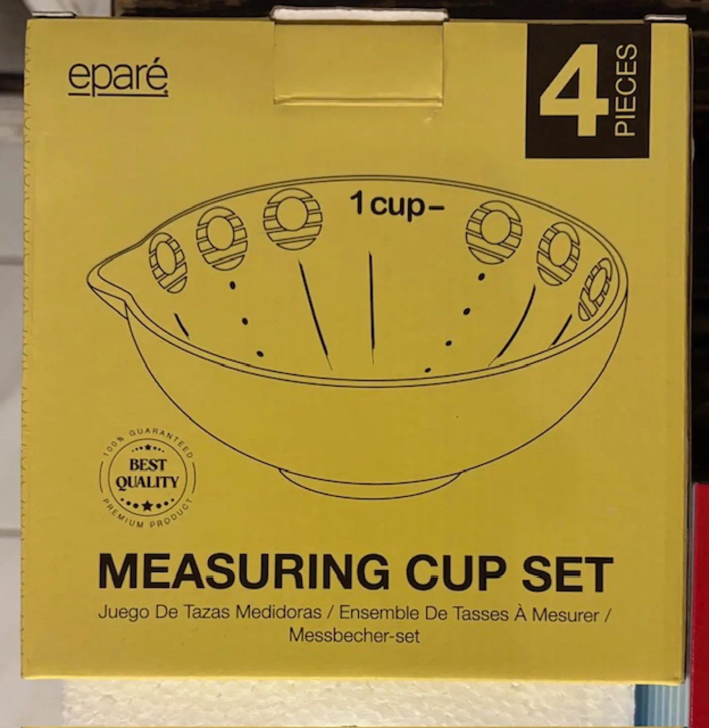 🤩Eparé Measuring Cup Set - 4 Pieces