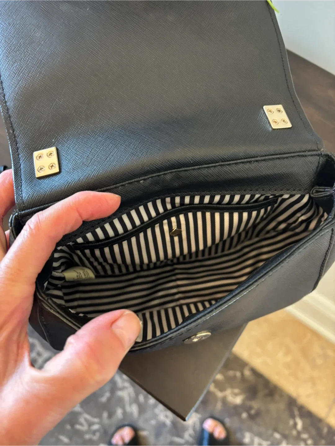 Kate Spade Black Crossbody Bag image indicator(3)