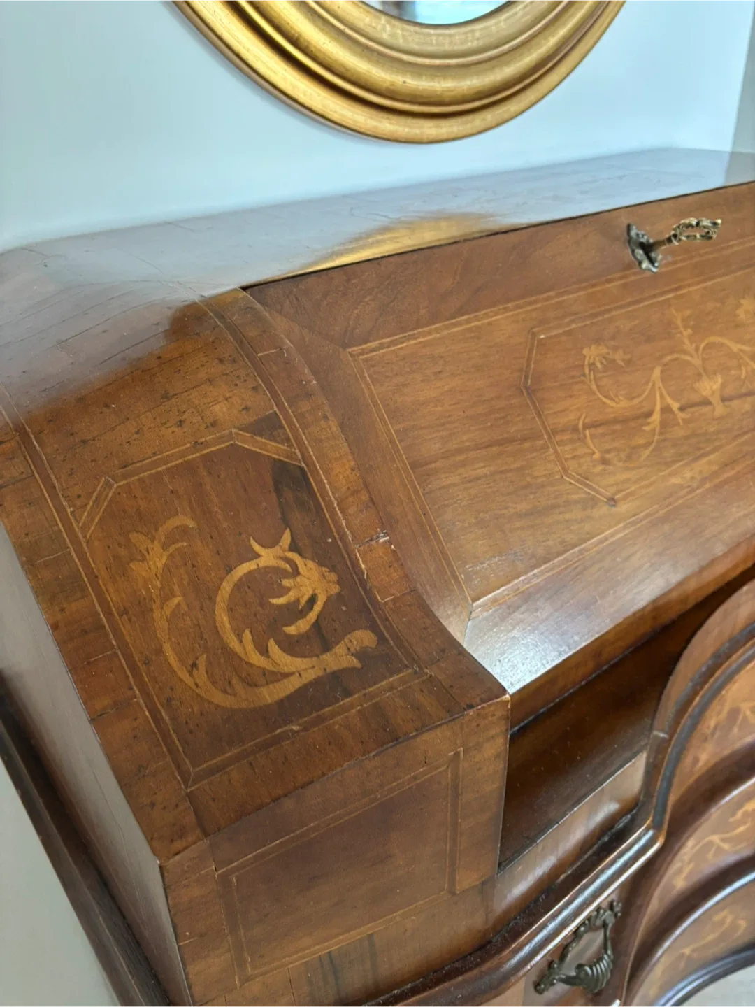 Antique Wooden Secretary Desk image indicator(5)