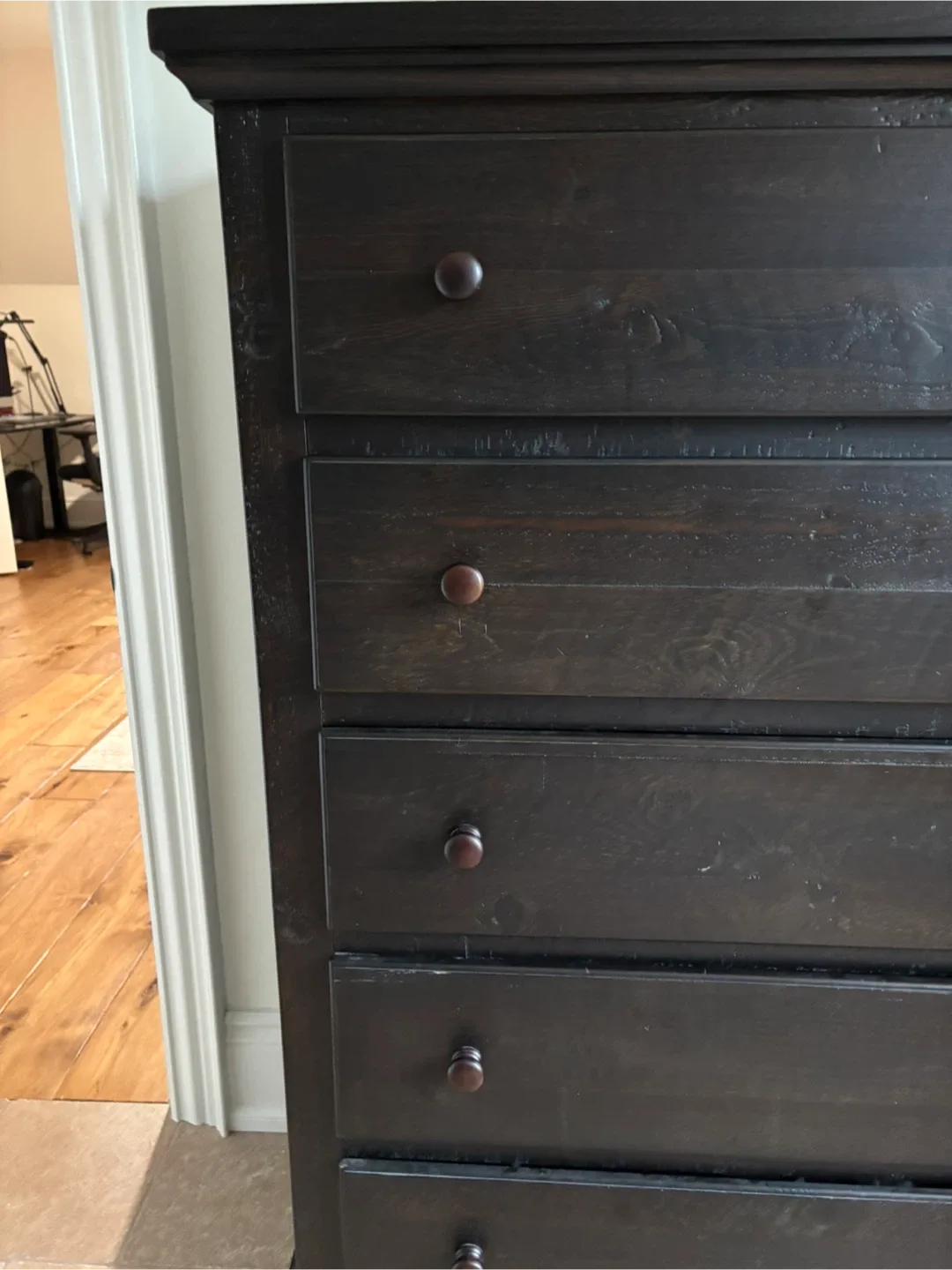 DISTRESSED WOOD BROWNISH / GREY COLOR image indicator(4)