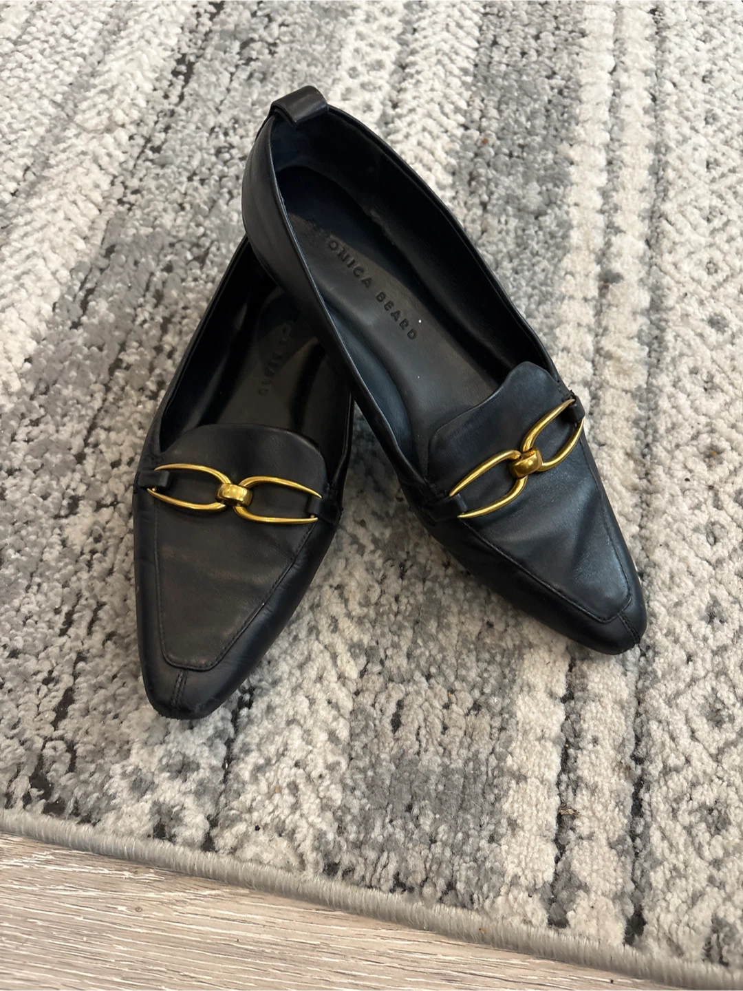 Veronica Beard Black Leather Loafers - photo 4