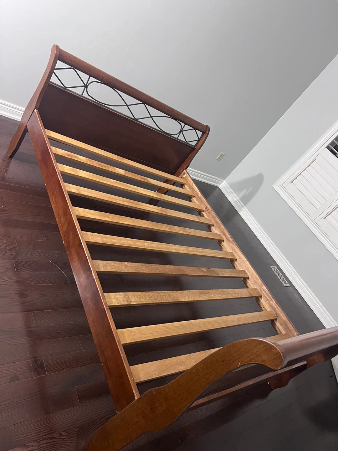 Wood Bed Frame - Good Condition