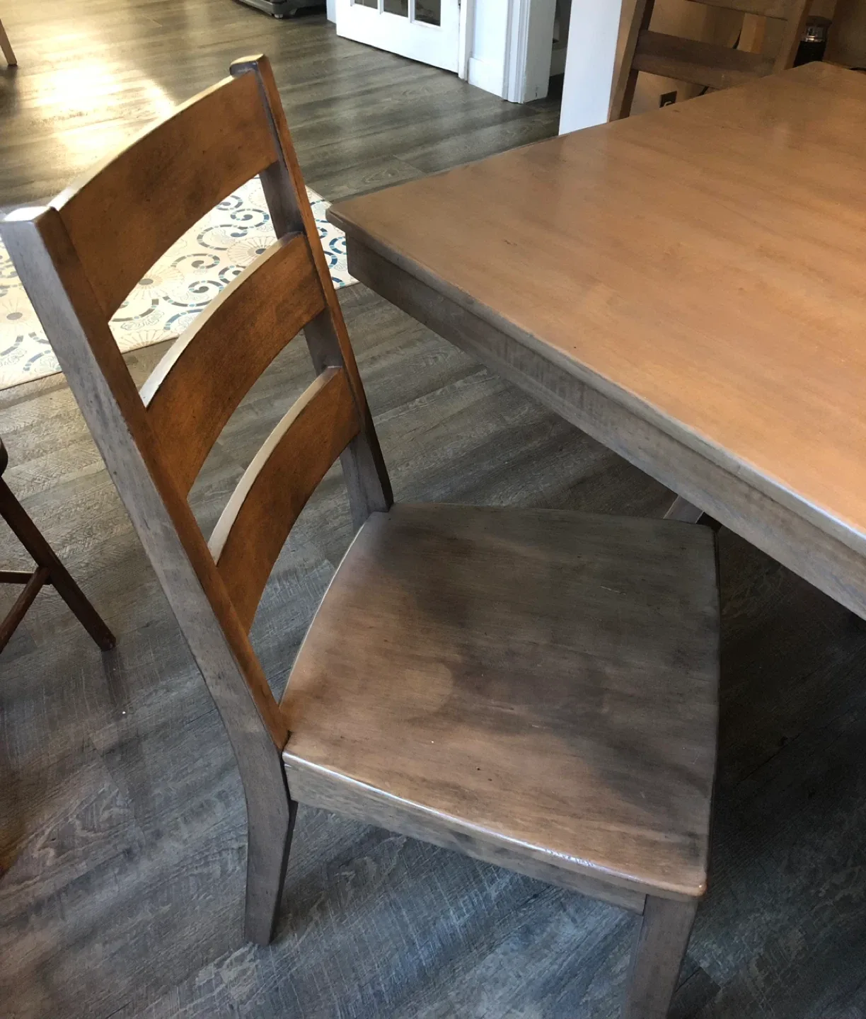 Wood Dining Table Set with Chairs image indicator(4)