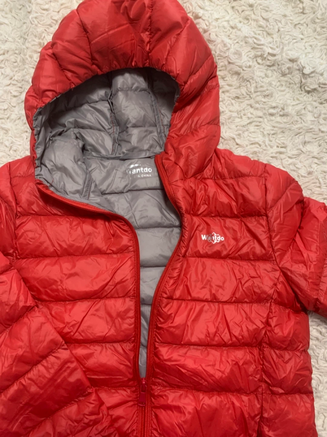 Kids Wantdo Red Puffer Jacket - photo 2