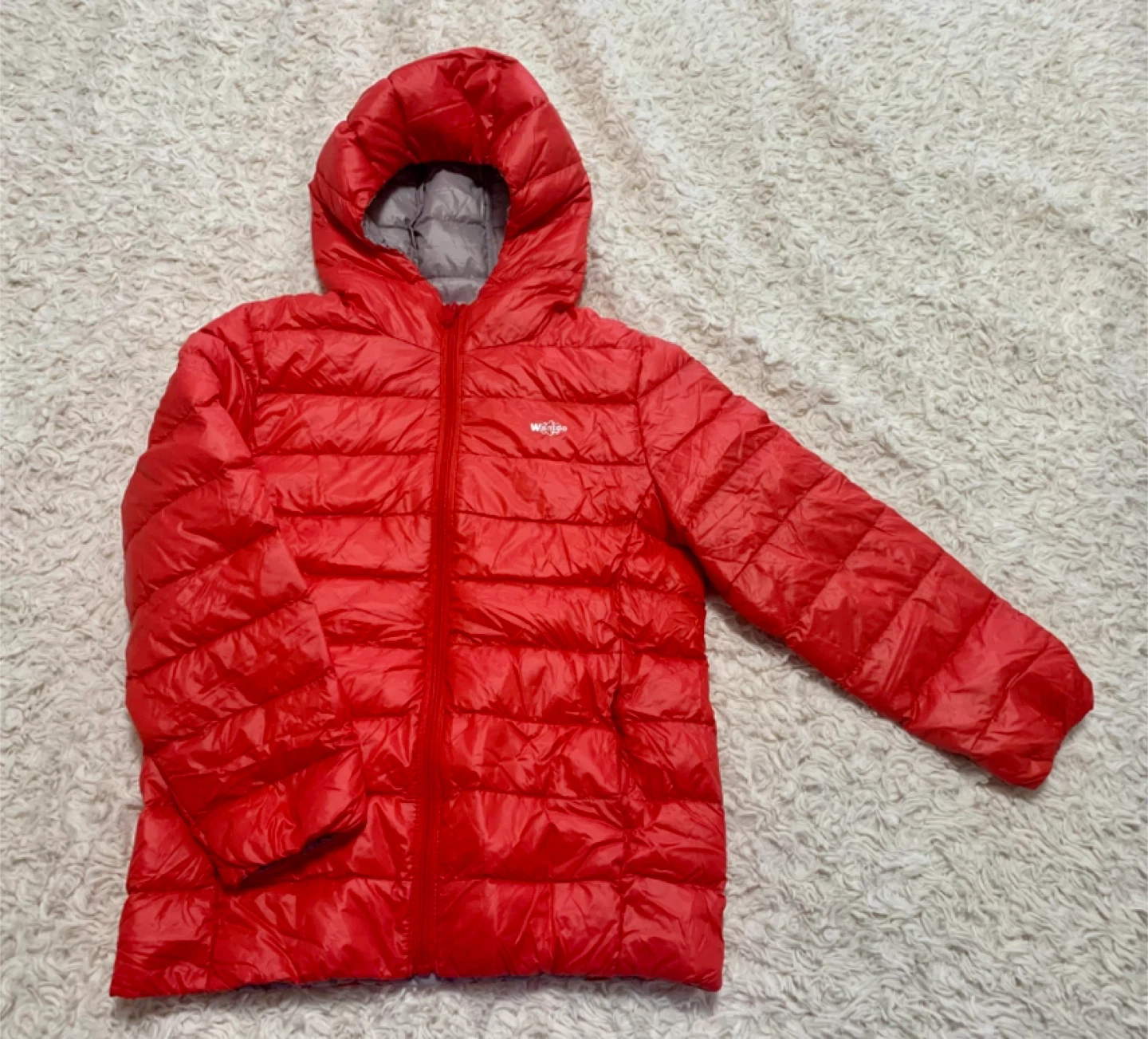 Kids Wantdo Red Puffer Jacket