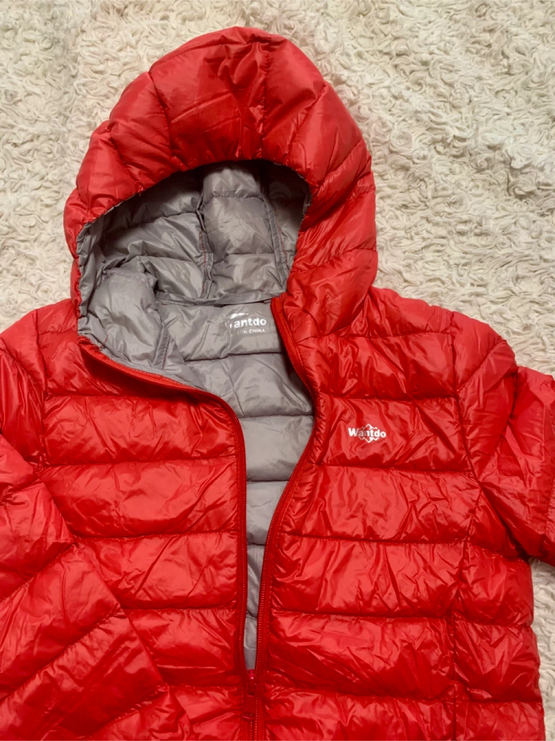 Kids Wantdo Red Puffer Jacket - photo 3