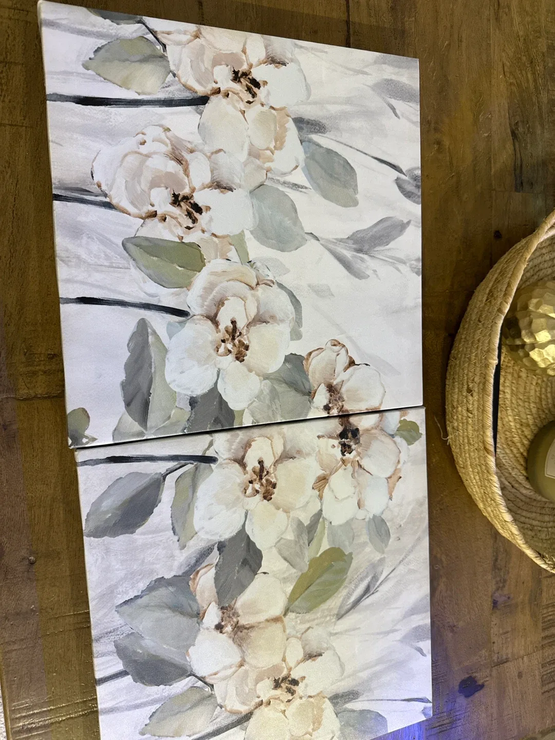 Floral Canvas Wall Art - Set of 2 image indicator(2)