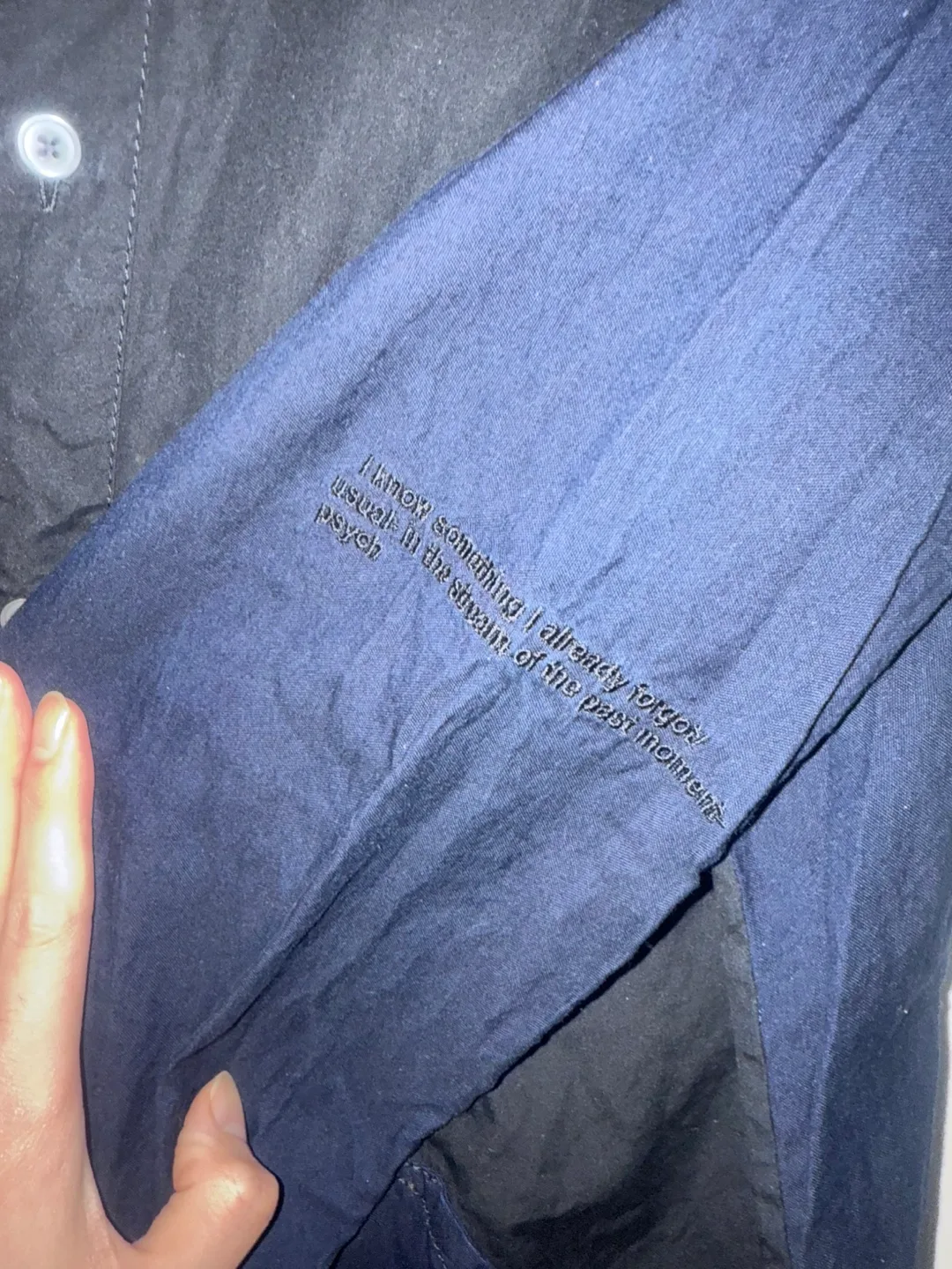 MCQ Two-Tone Button-Down Men’s Shirt image indicator(5)