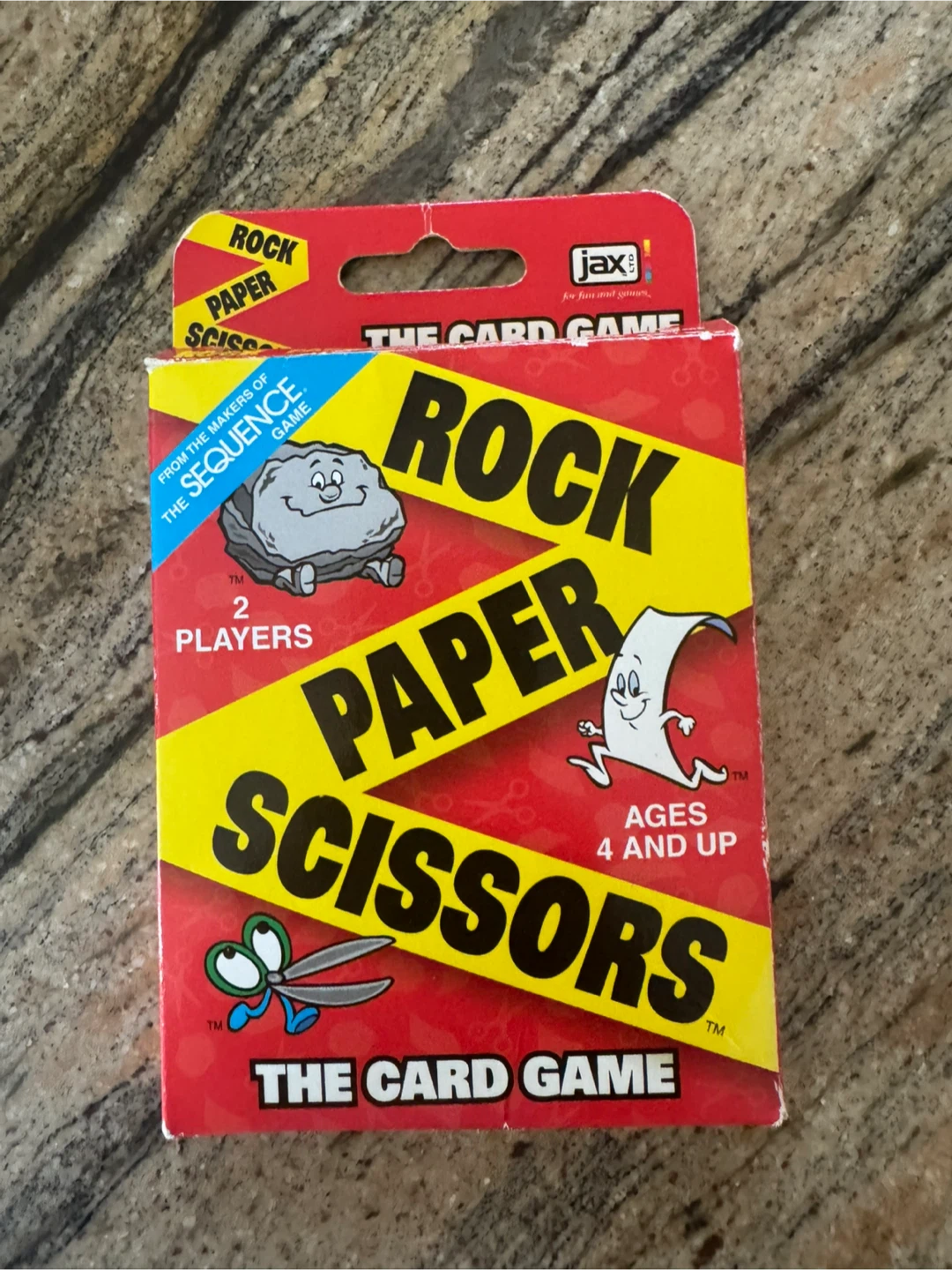 Rock Paper Scissors Card Game