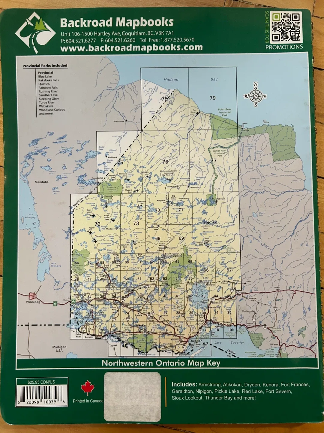Northwestern Ontario Backroad Mapbook image indicator(3)