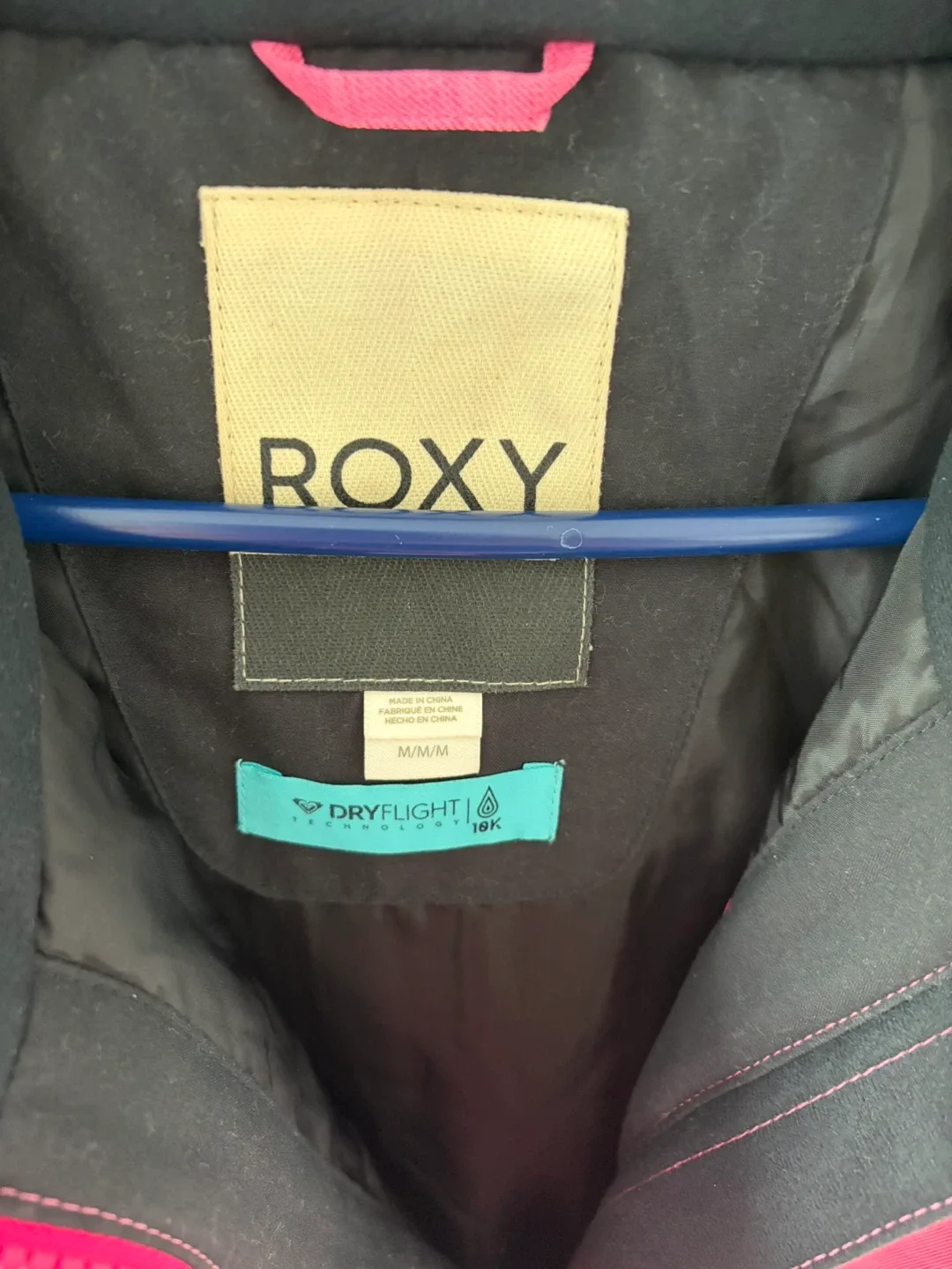 Roxy Pink ski Jacket M size image indicator(3)