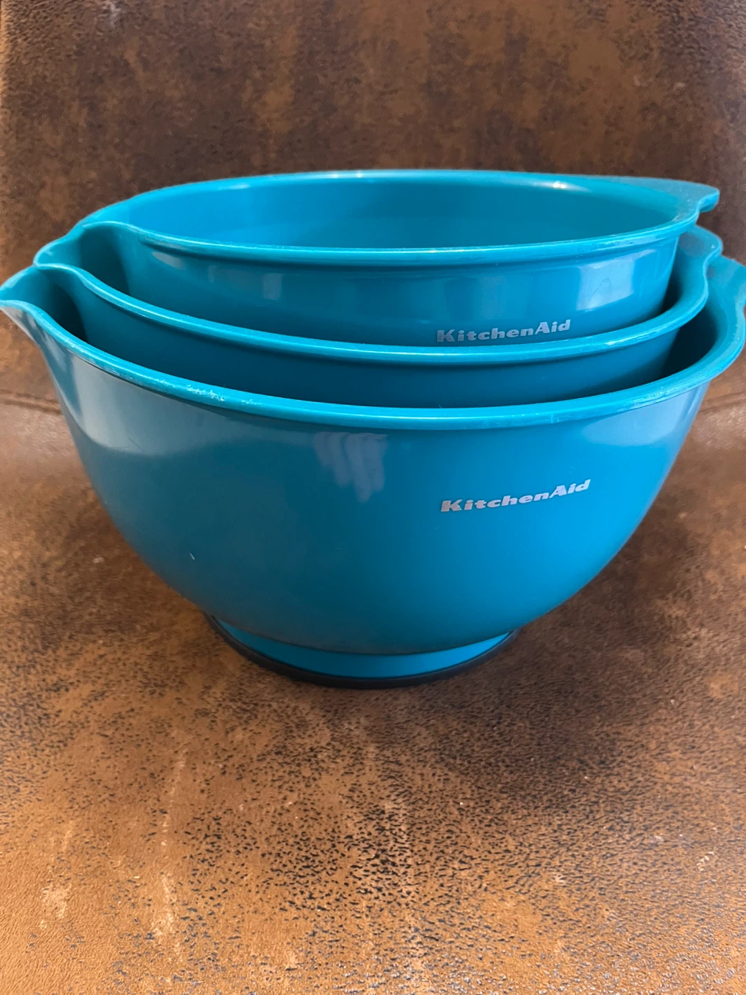 KitchenAid Turquoise Mixing Bowls - Set of 3🥕