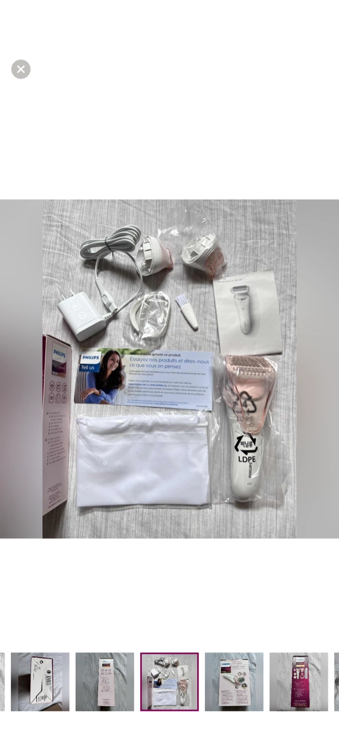 NEW Philips Cordless Electric Shaver Lady Shaver Series 6000 - photo 4