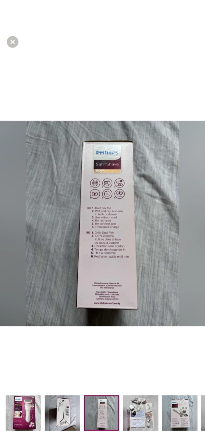 NEW Philips Cordless Electric Shaver Lady Shaver Series 6000 - photo 3