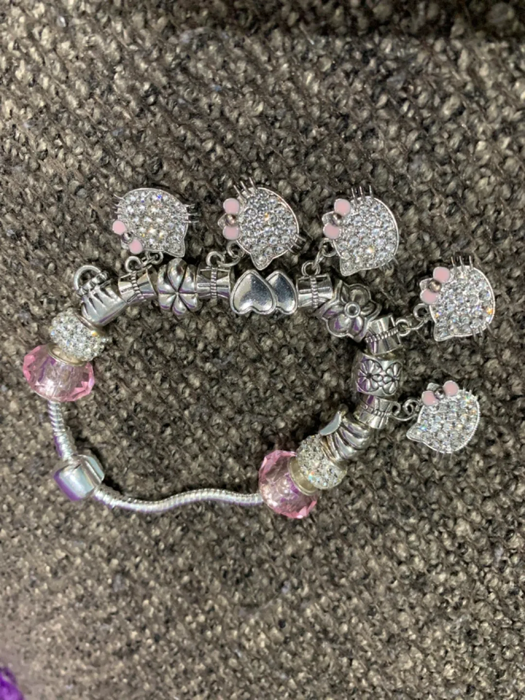 Hello Kitty Charm S925 Bracelet thumbnail