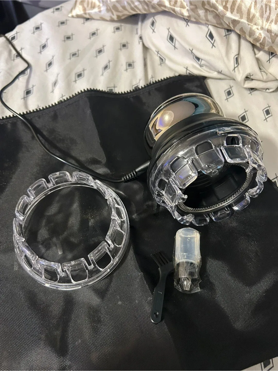 🥕Kemei KM-887 Men's Portable Self-Service Hairdresser image indicator(2)