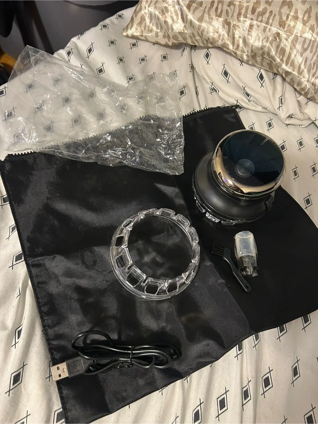 🥕Kemei KM-887 Men's Portable Self-Service Hairdresser image indicator(5)