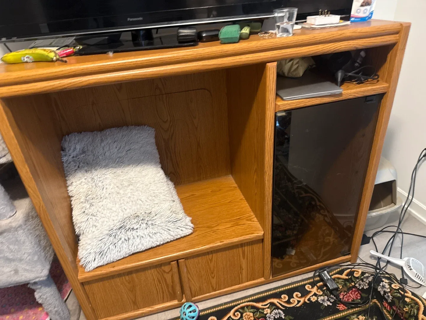 Oak Entertainment Center