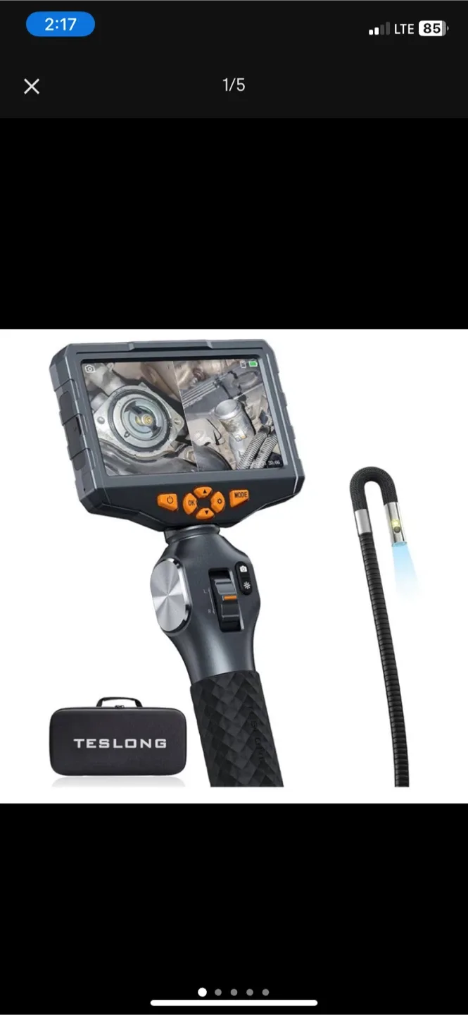 Teslong Articulating Borescope Endoscope