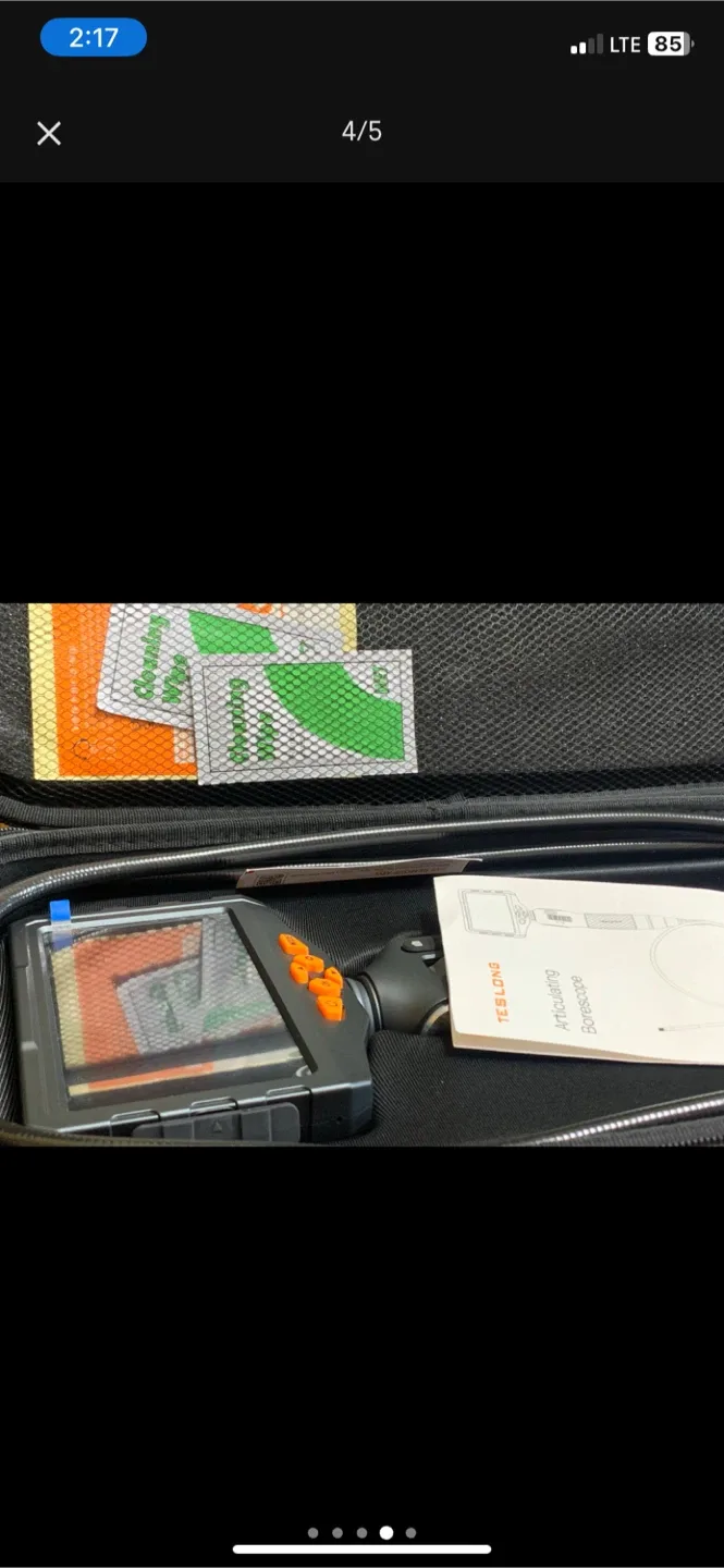 Teslong Articulating Borescope Endoscope image indicator(3)