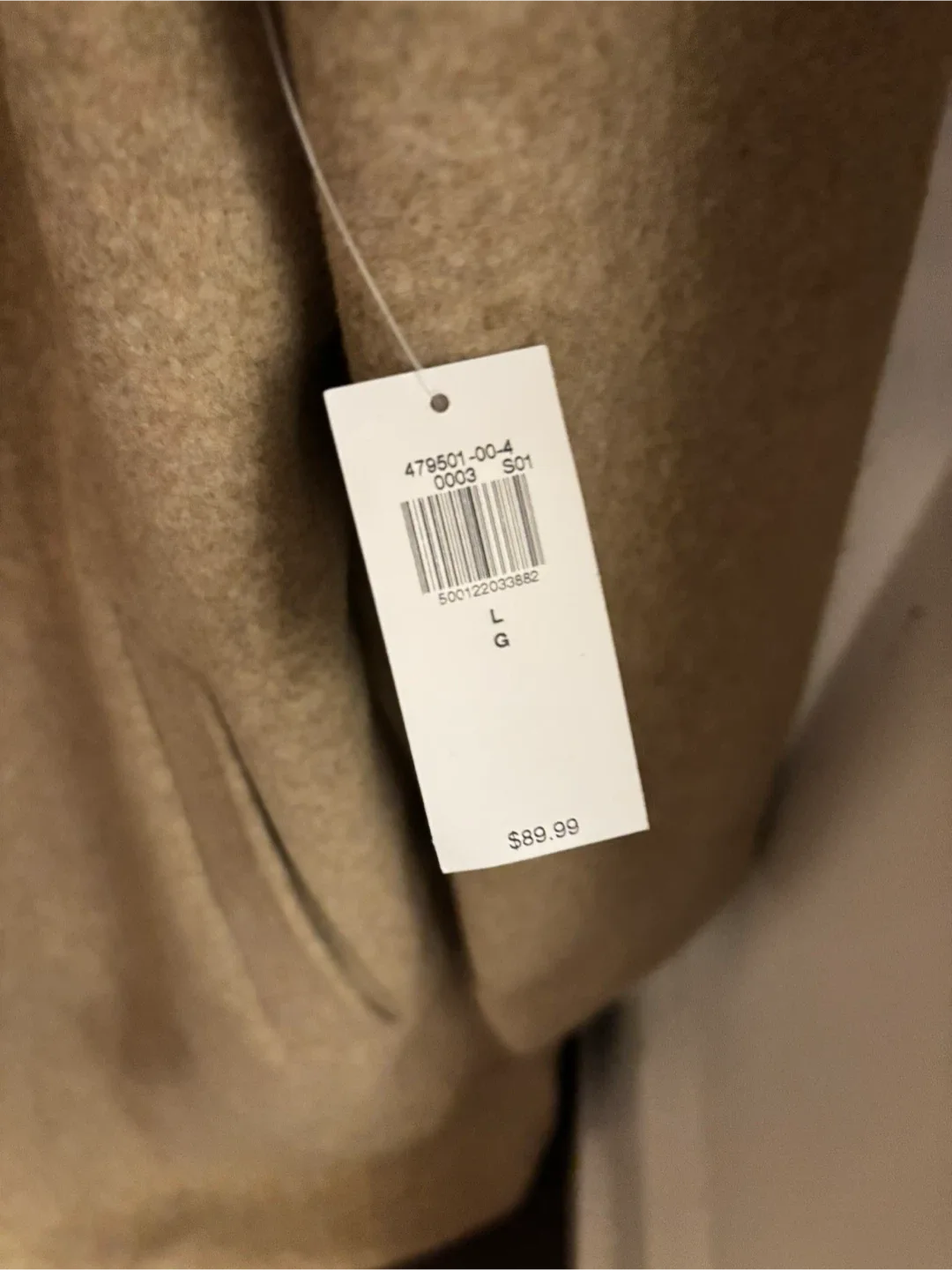 NEW - Old Navy Wool-Blend Coat - Size L - New with Tags image indicator(2)