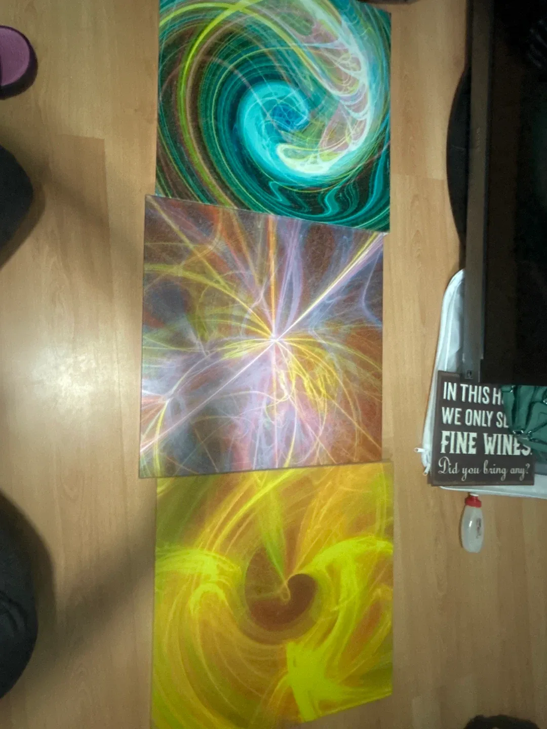 Abstract Canvas Wall Art (Set of 3) image indicator(4)