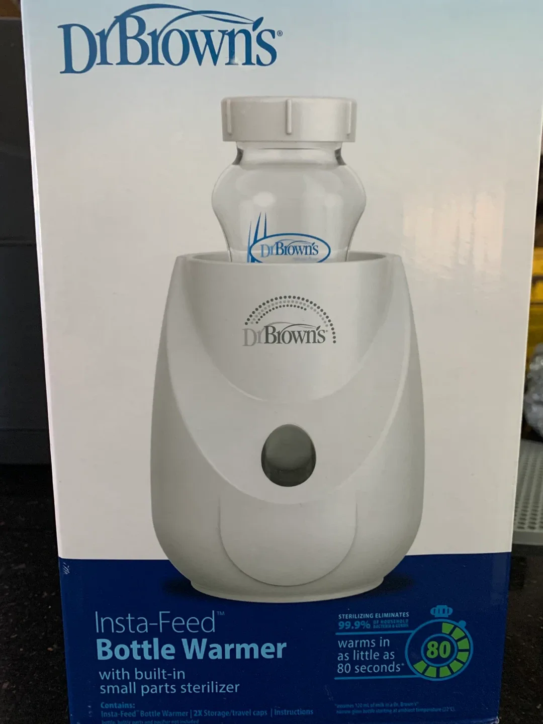 Dr. Brown's Insta-Feed Bottle Warmer - New in Box! thumbnail