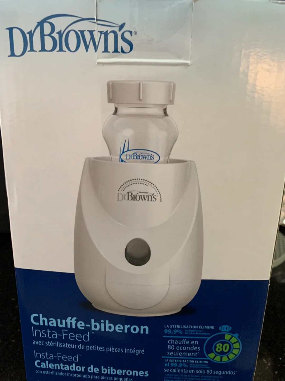 Dr. Brown's Insta-Feed Bottle Warmer - New in Box! image indicator(4)