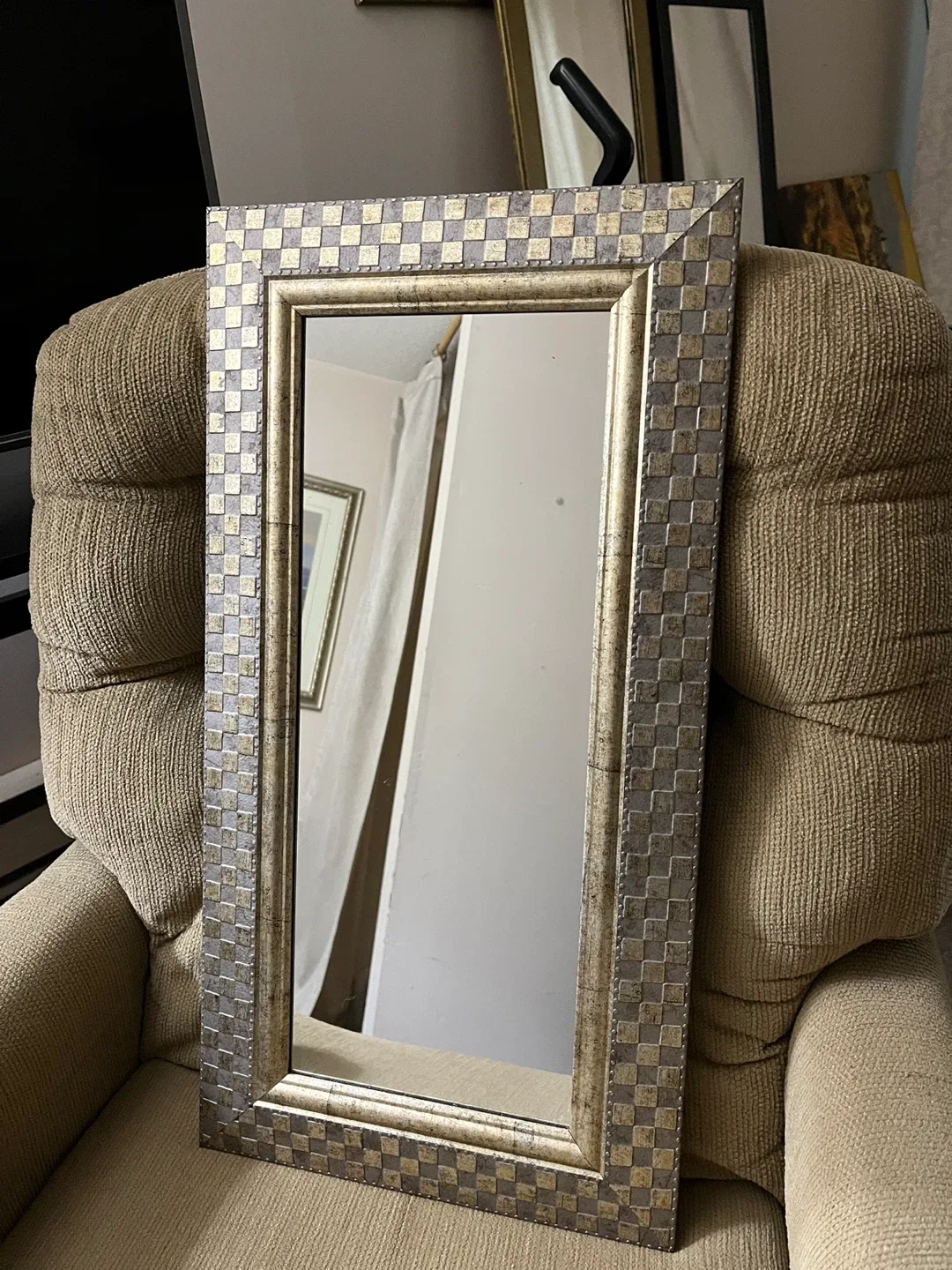 Decorative Rectangular Mirror image indicator(2)