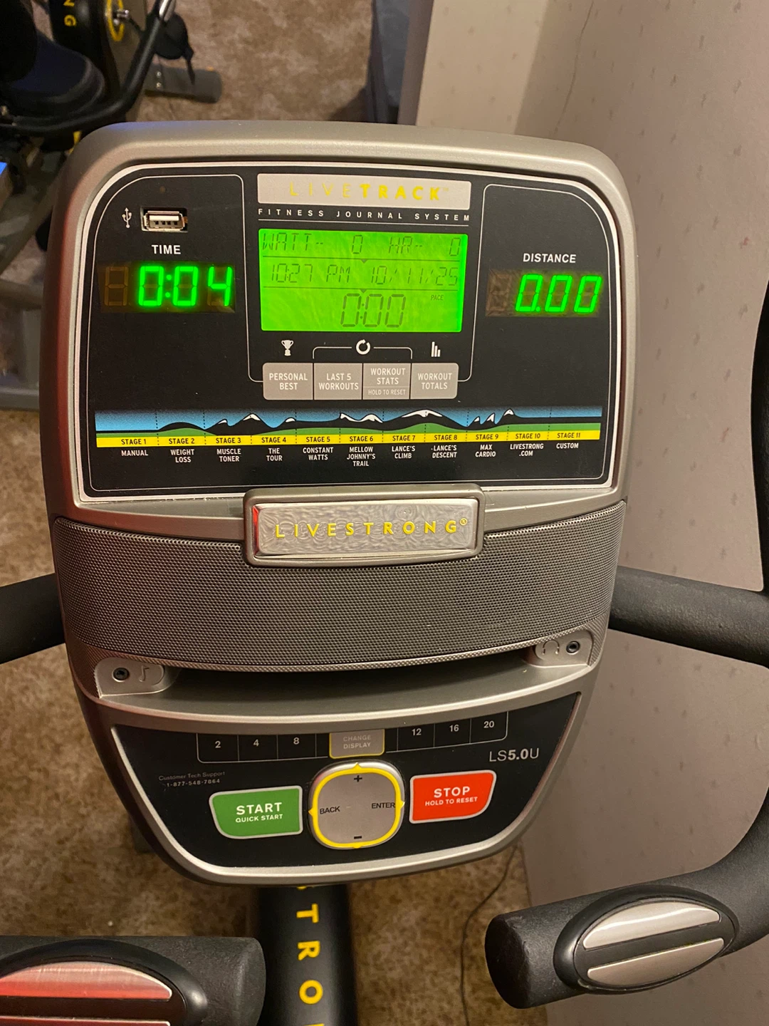 Livestrong LS5.0U Exercise Bike, high quality, upright bicycle - photo 2