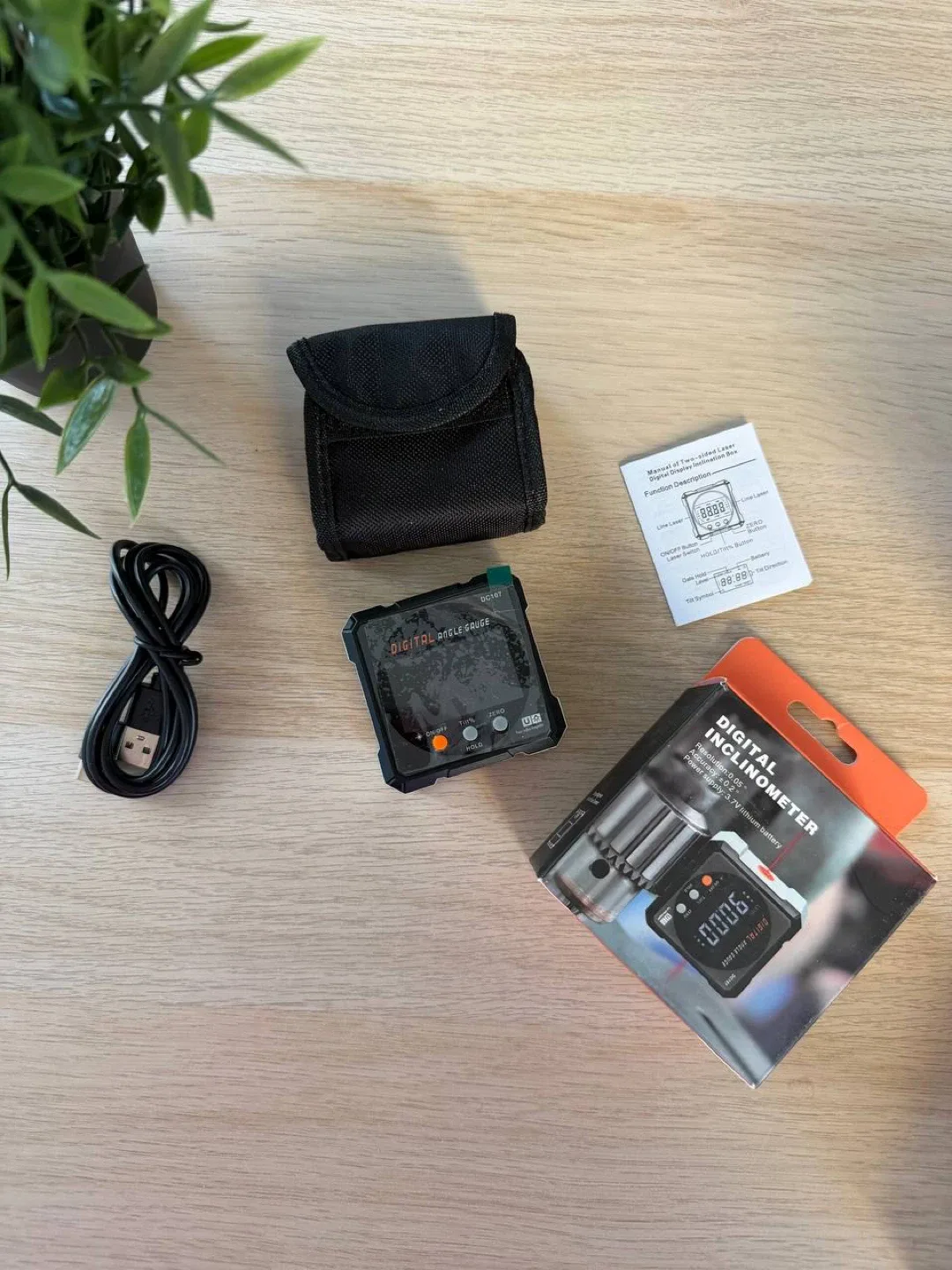 Protmex Digital Angle Finder Inclinometer - New!