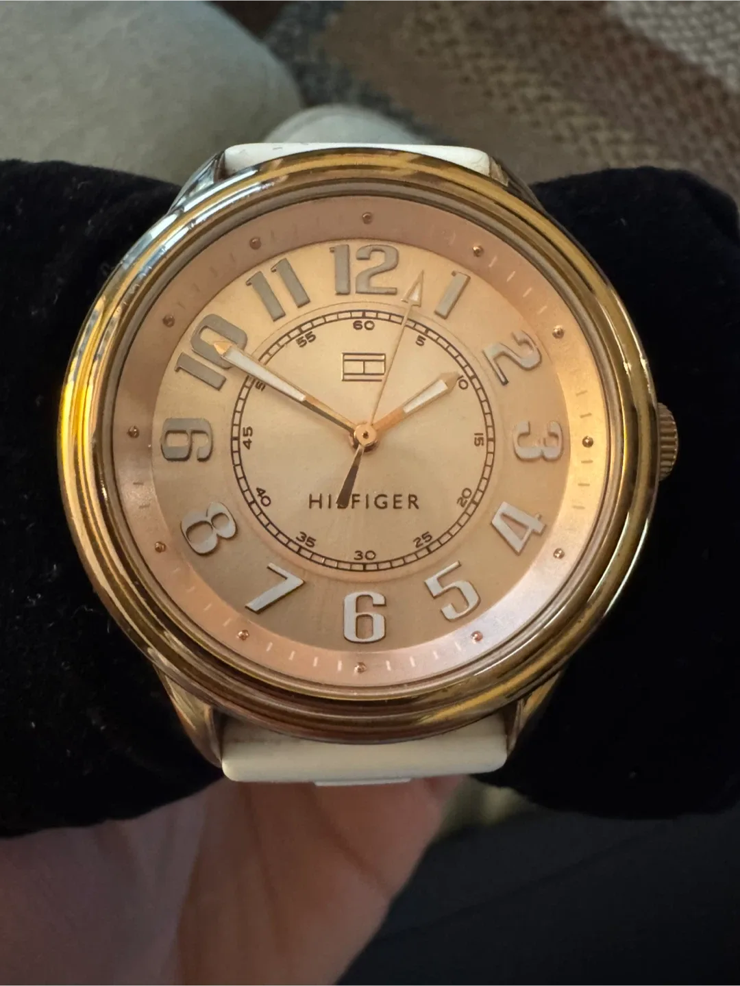 Tommy Hilfiger Gold & White Watch