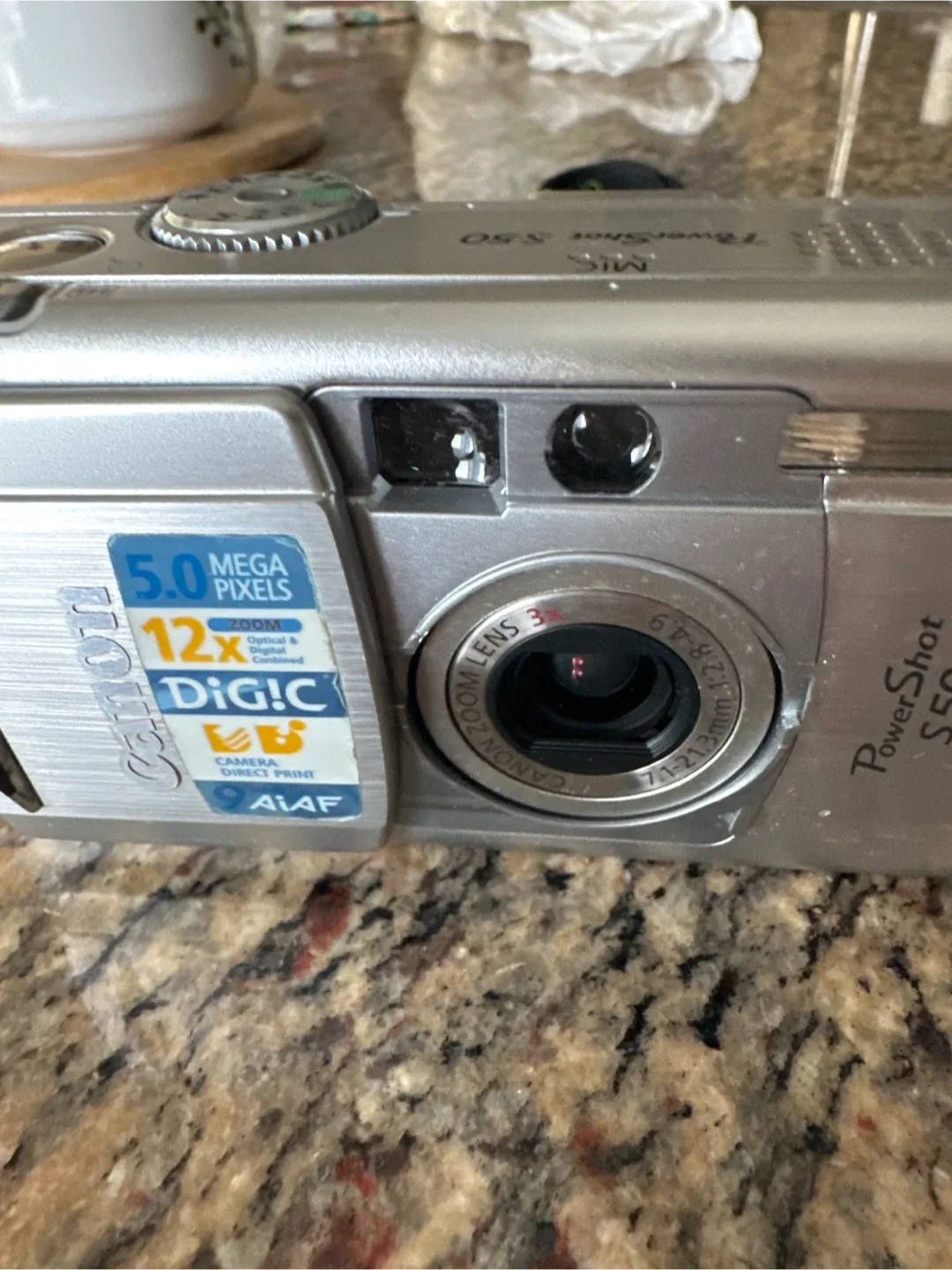 Canon PowerShot S50 Digital Camera image indicator(2)