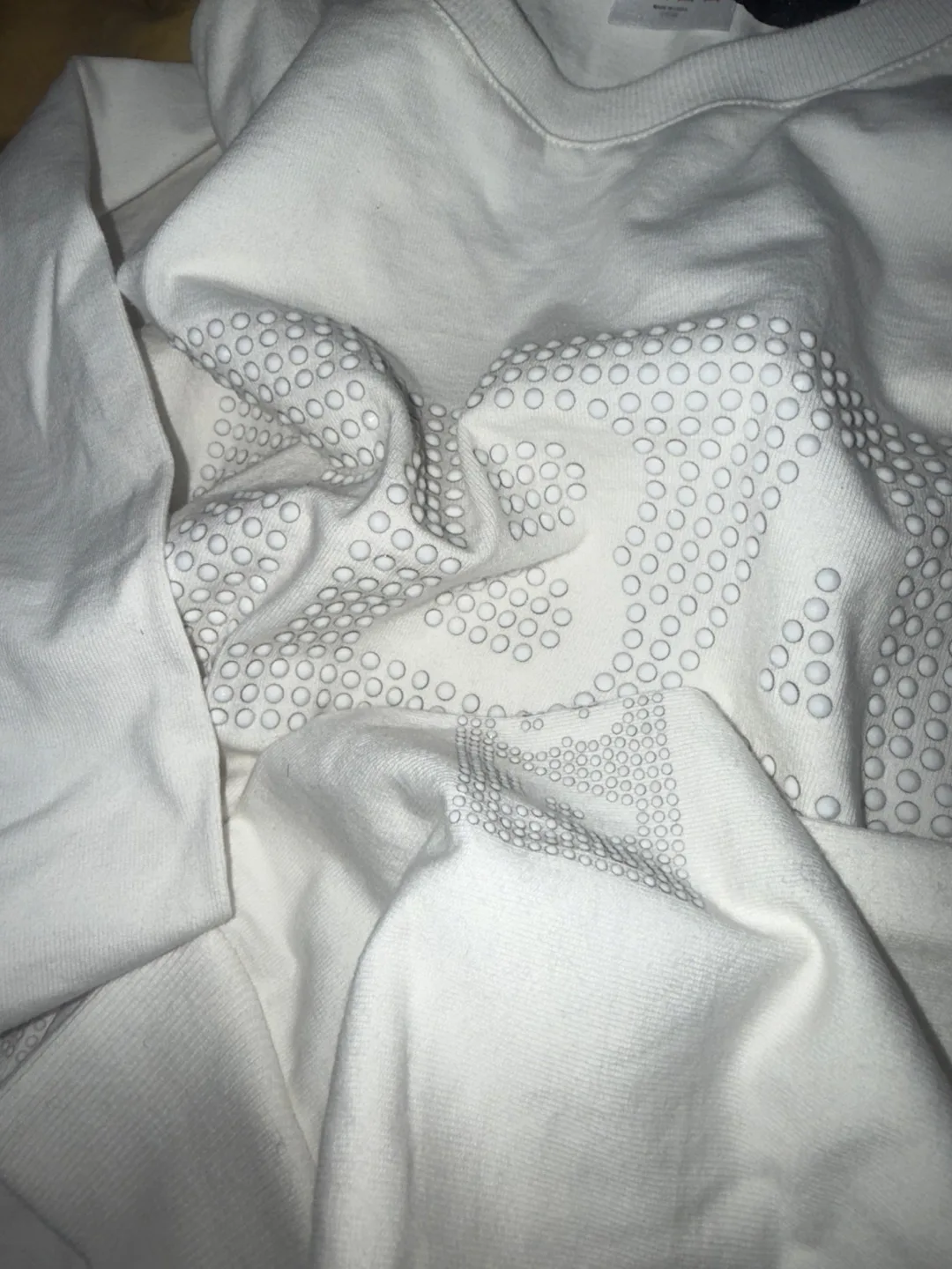 Hood By Air White Long Sleeve Shirt with rhinestone detail image indicator(6)