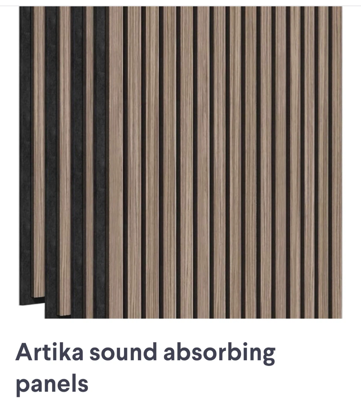 Artika Acoustic Panels Walnut (used)